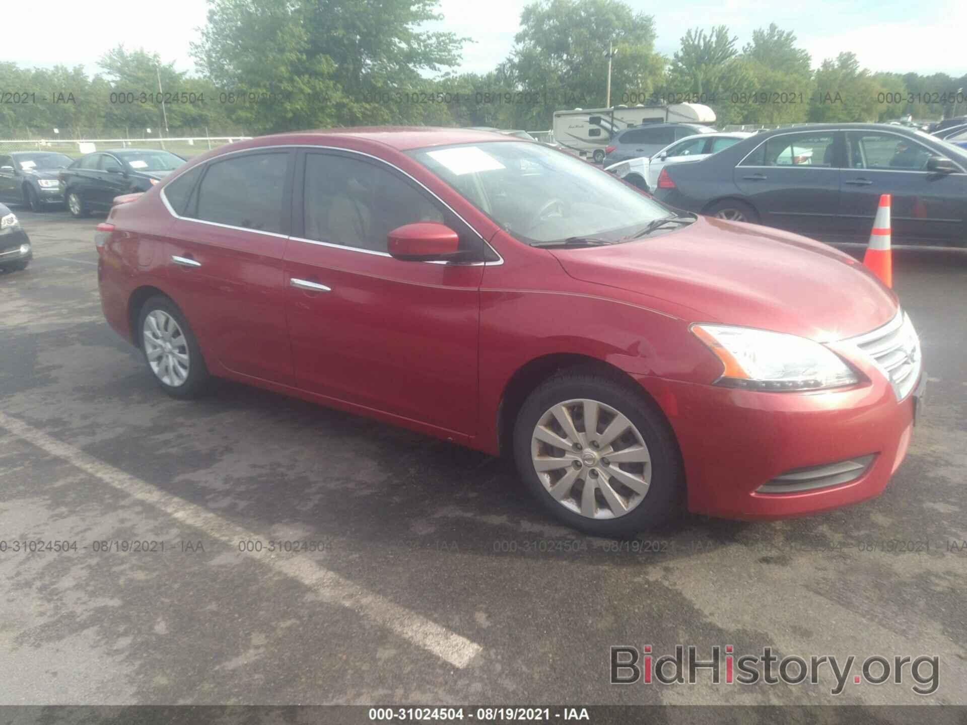 Photo 3N1AB7AP9DL775153 - NISSAN SENTRA 2013