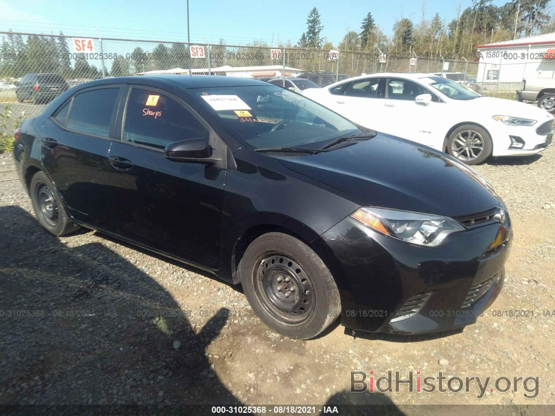 Photo 2T1BURHE5FC336193 - TOYOTA COROLLA 2015