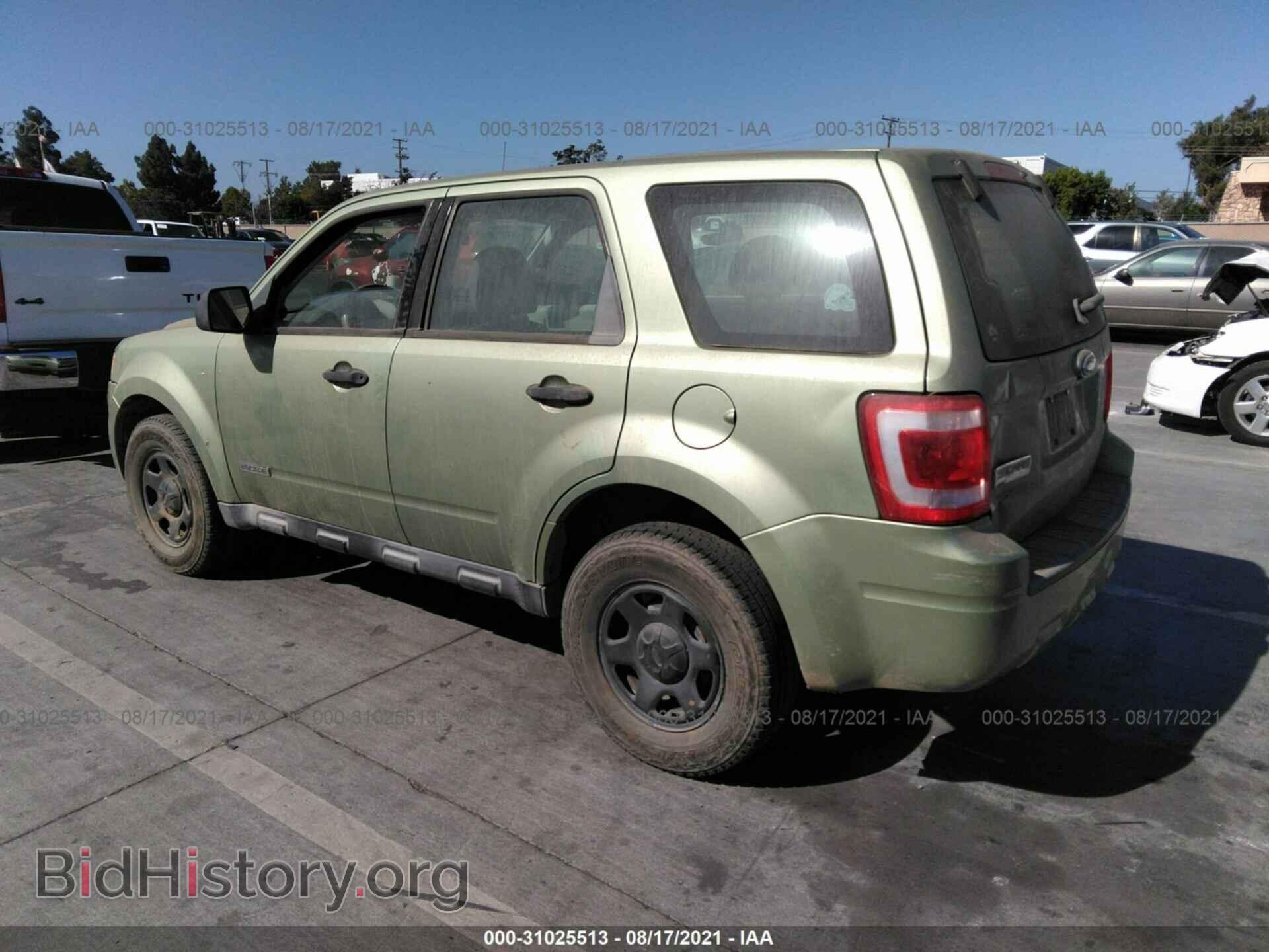 2008 FORD ESCAPE - VIN: 1FMCU02ZX8KC69695 - Photo 3
