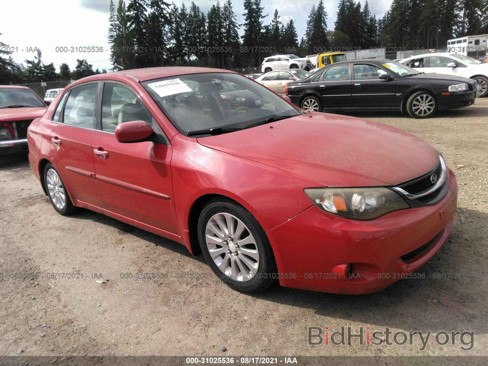 Photo JF1GE61628G503642 - SUBARU IMPREZA SEDAN 2008