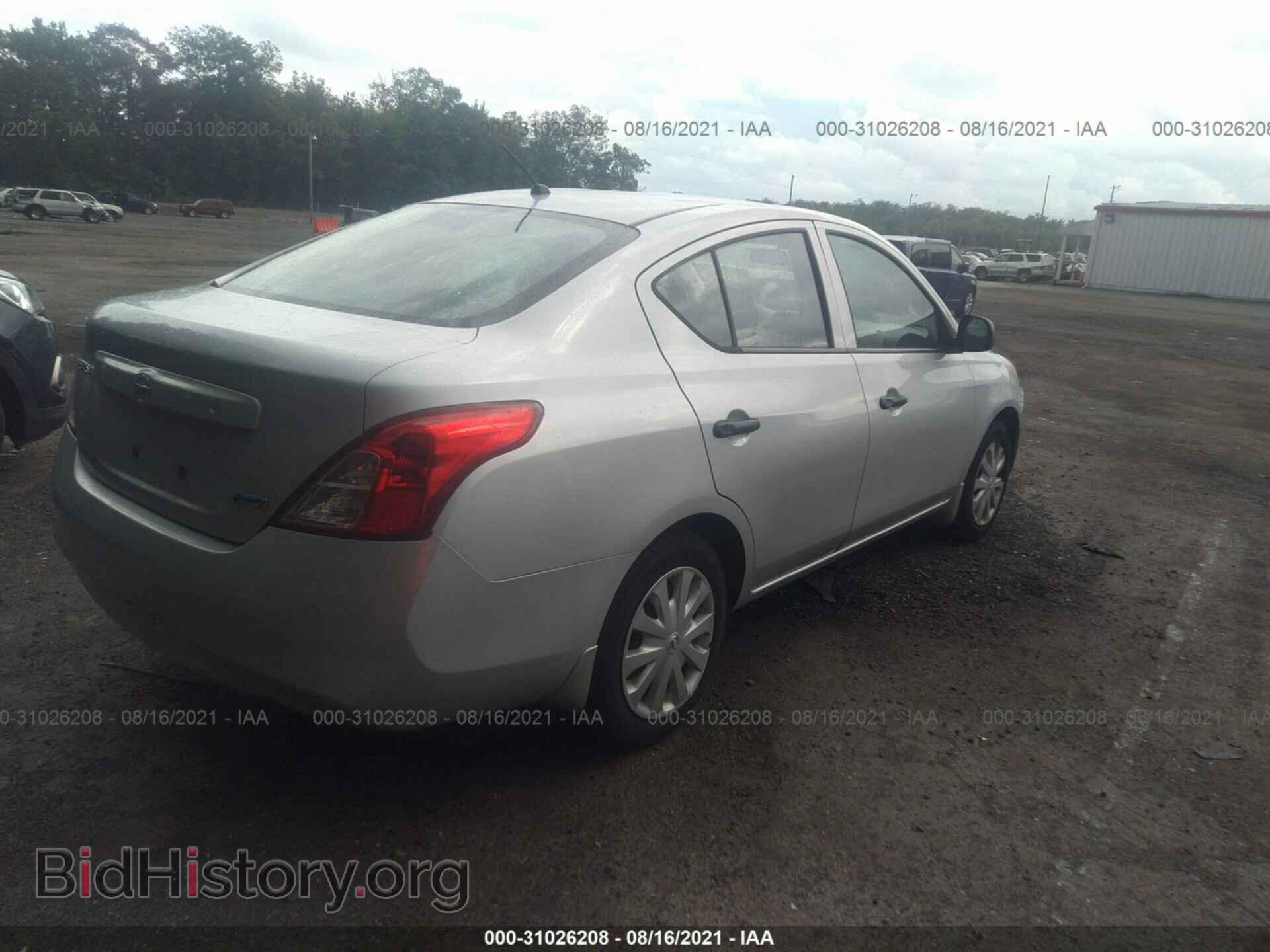2012 NISSAN VERSA - VIN: 3N1CN7AP1CL920491 - Фото 4