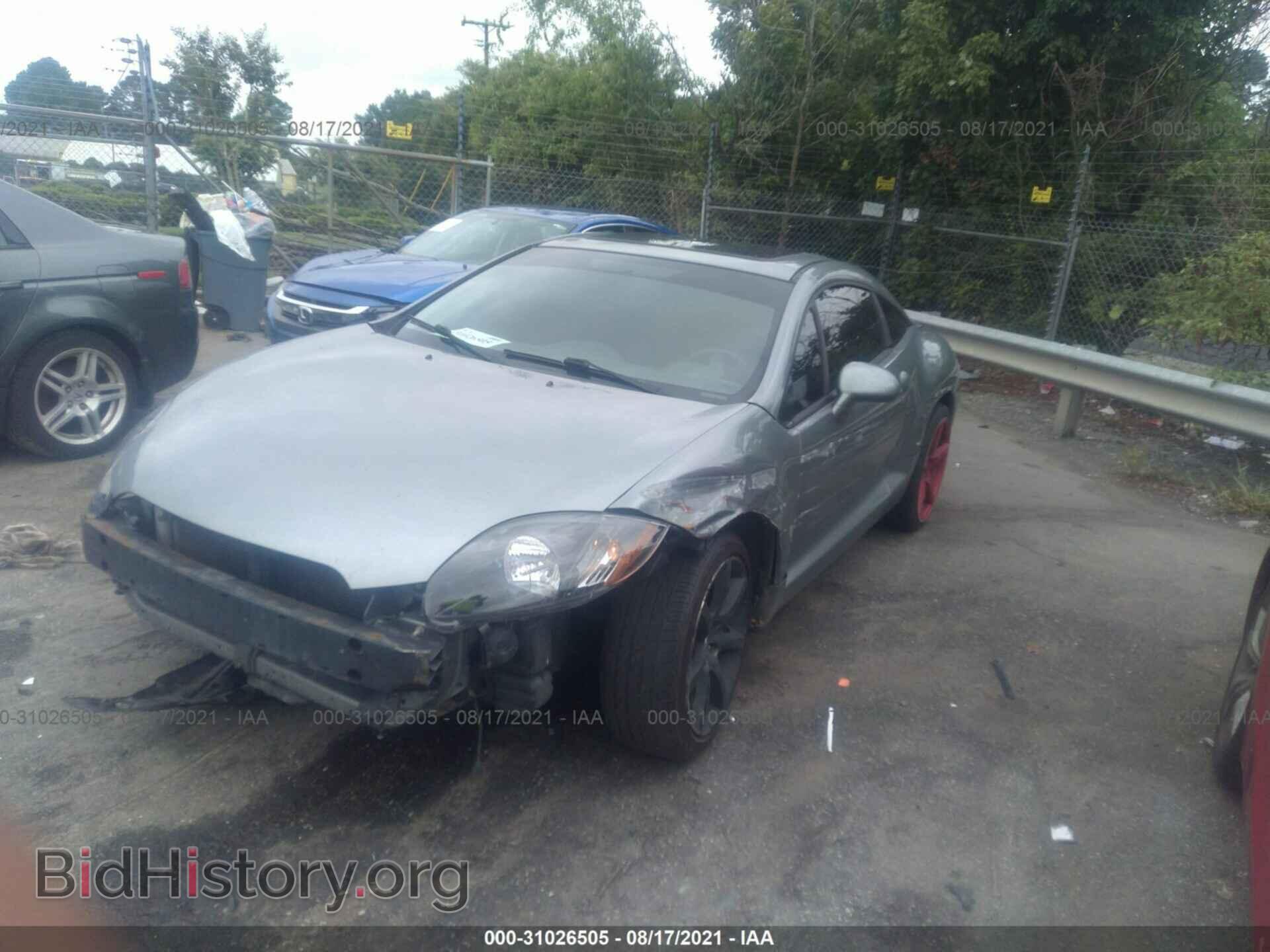 2008 MITSUBISHI ECLIPSE - VIN: 4A3AK24F68E038028 - Фото 2