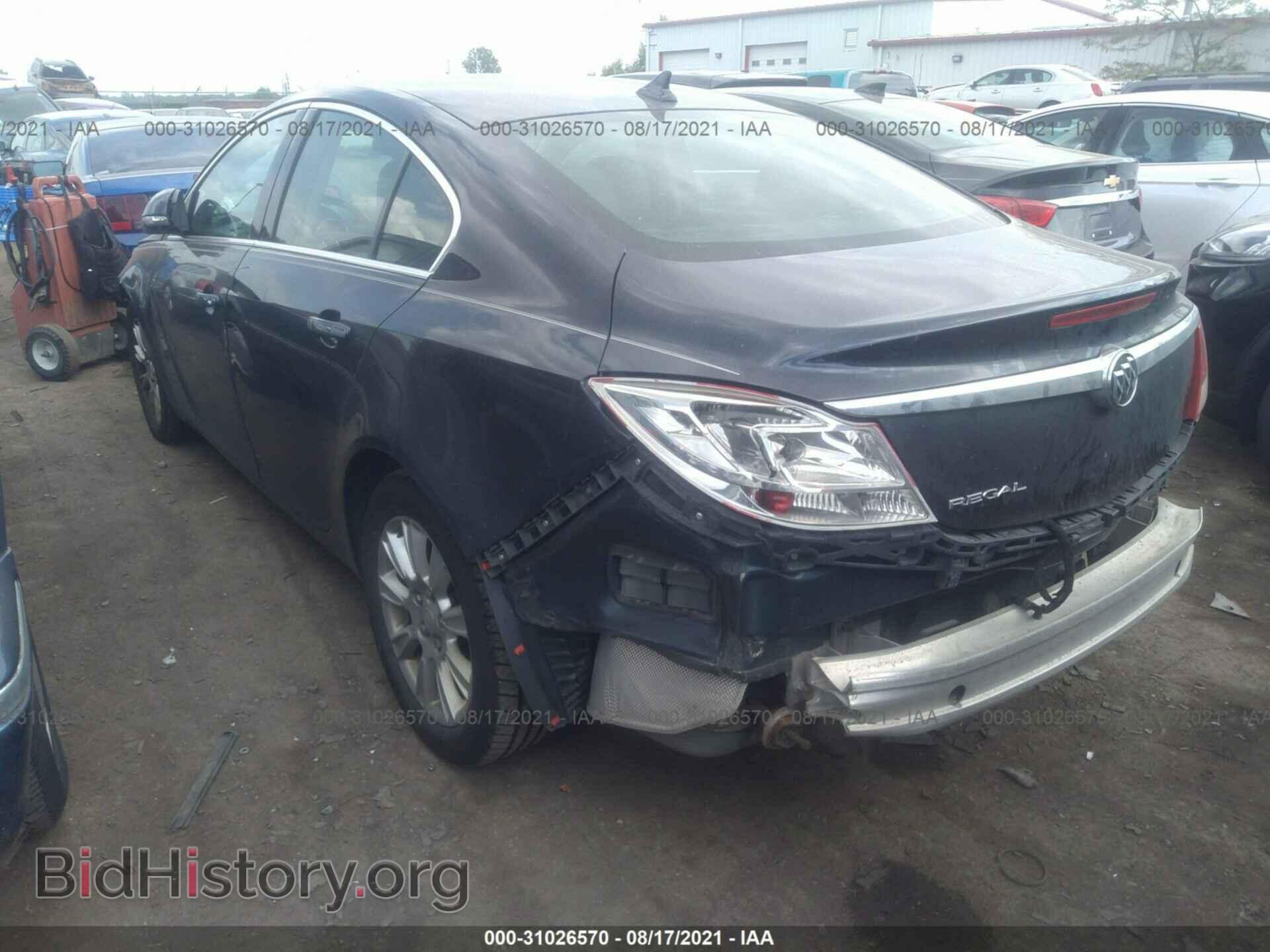 2013 BUICK REGAL - VIN: 2G4GT5GR4D9213855 - Фото 3