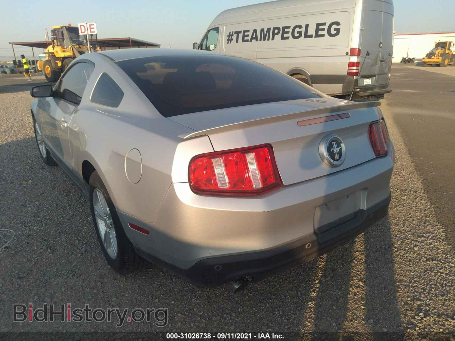 2012 FORD MUSTANG - VIN: 1ZVBP8AM2C5281663 - Фото 3
