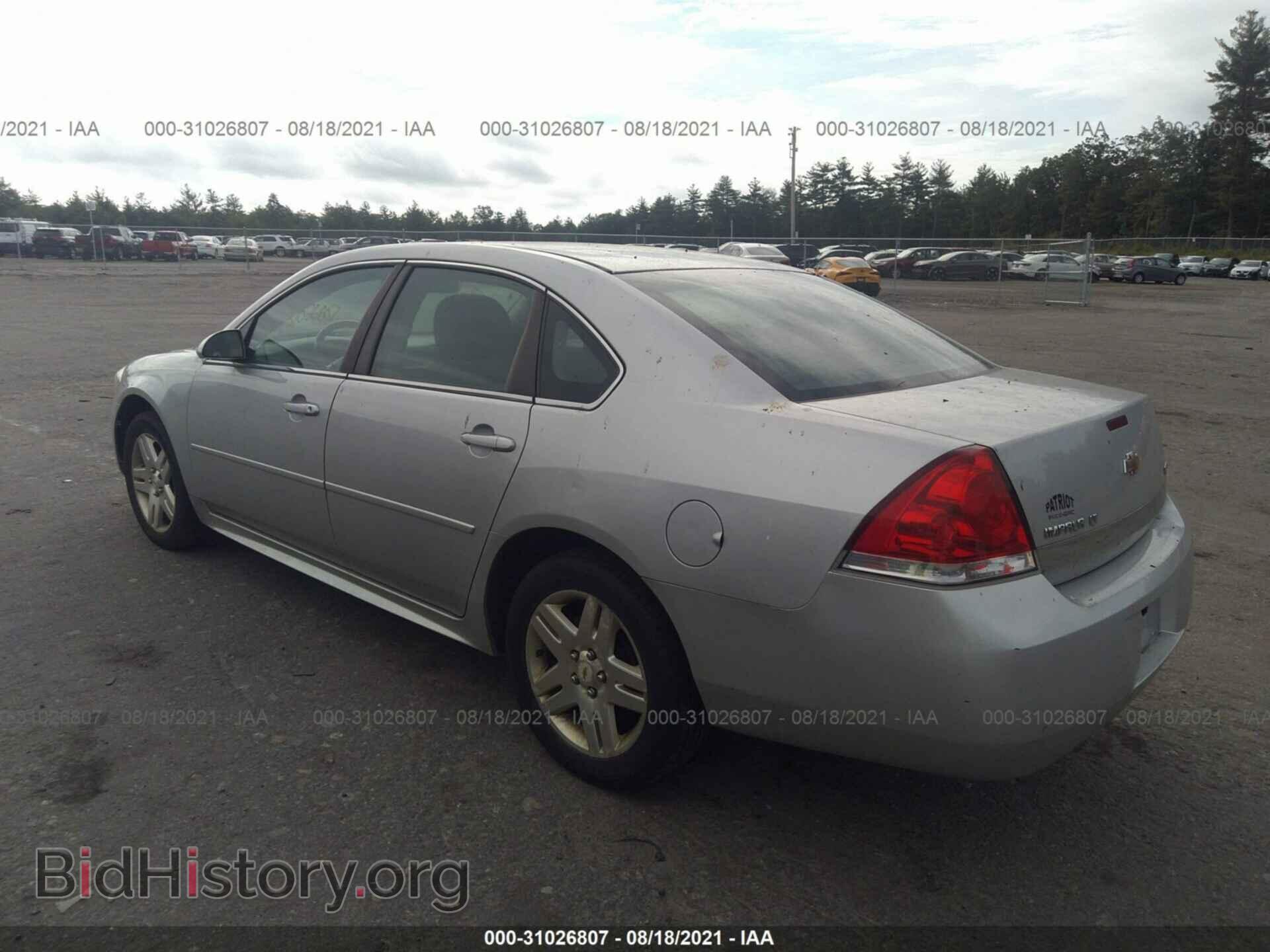2011 CHEVROLET IMPALA - VIN: 2G1WG5EK5B1256793 - Фото 3