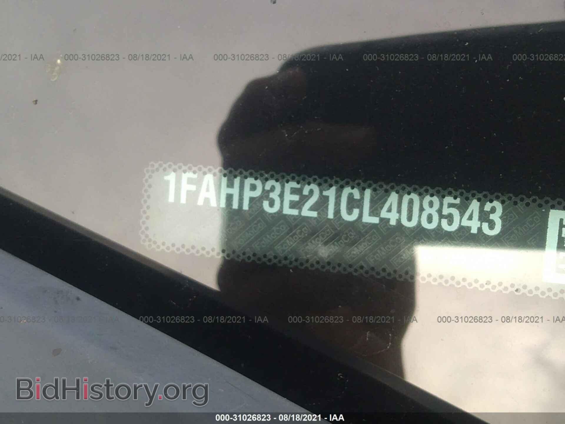 2012 FORD FOCUS - VIN: 1FAHP3E21CL408543 - Фото 9