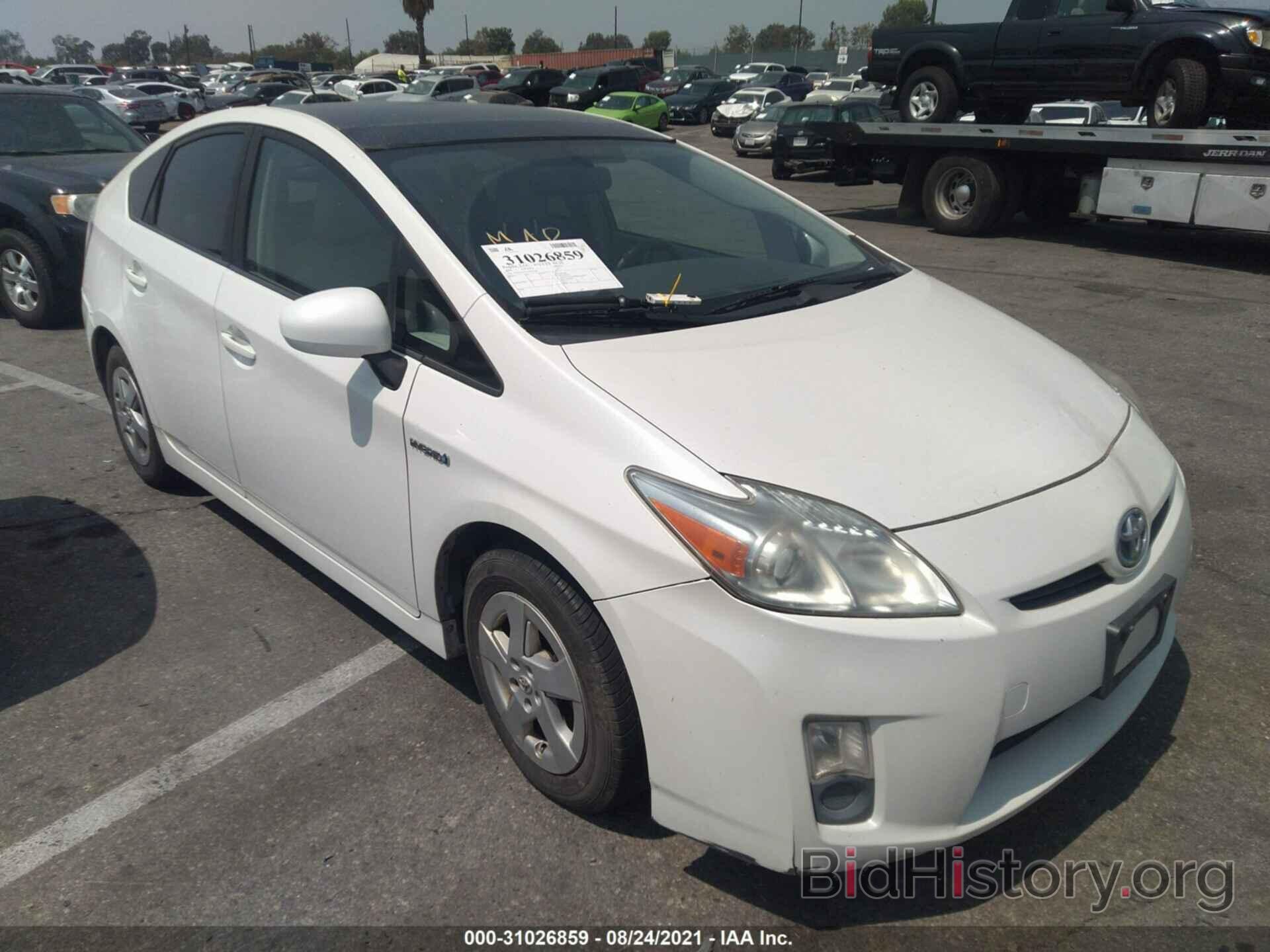 Photo JTDKN3DUXA0212186 - TOYOTA PRIUS 2010