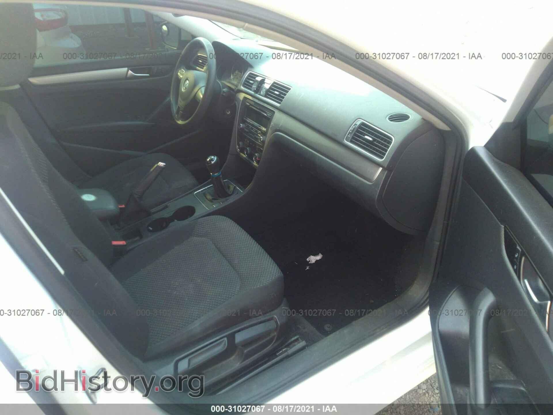 2014 VOLKSWAGEN PASSAT - VIN: 1VWAT7A35EC117640 - Фото 5