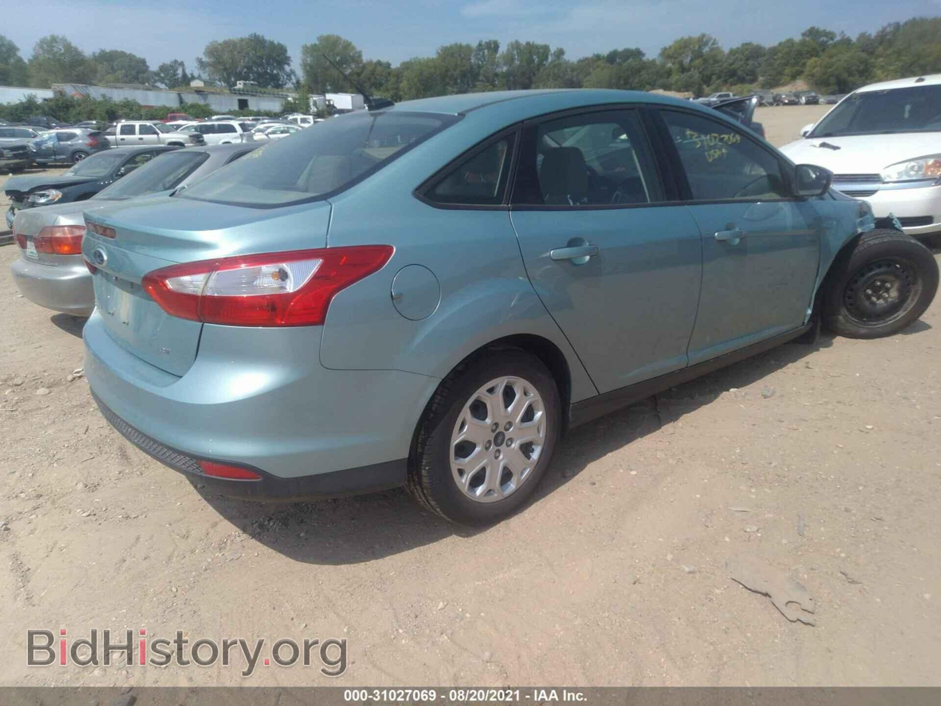 2012 FORD FOCUS - VIN: 1FAHP3F26CL262655 - Фото 4