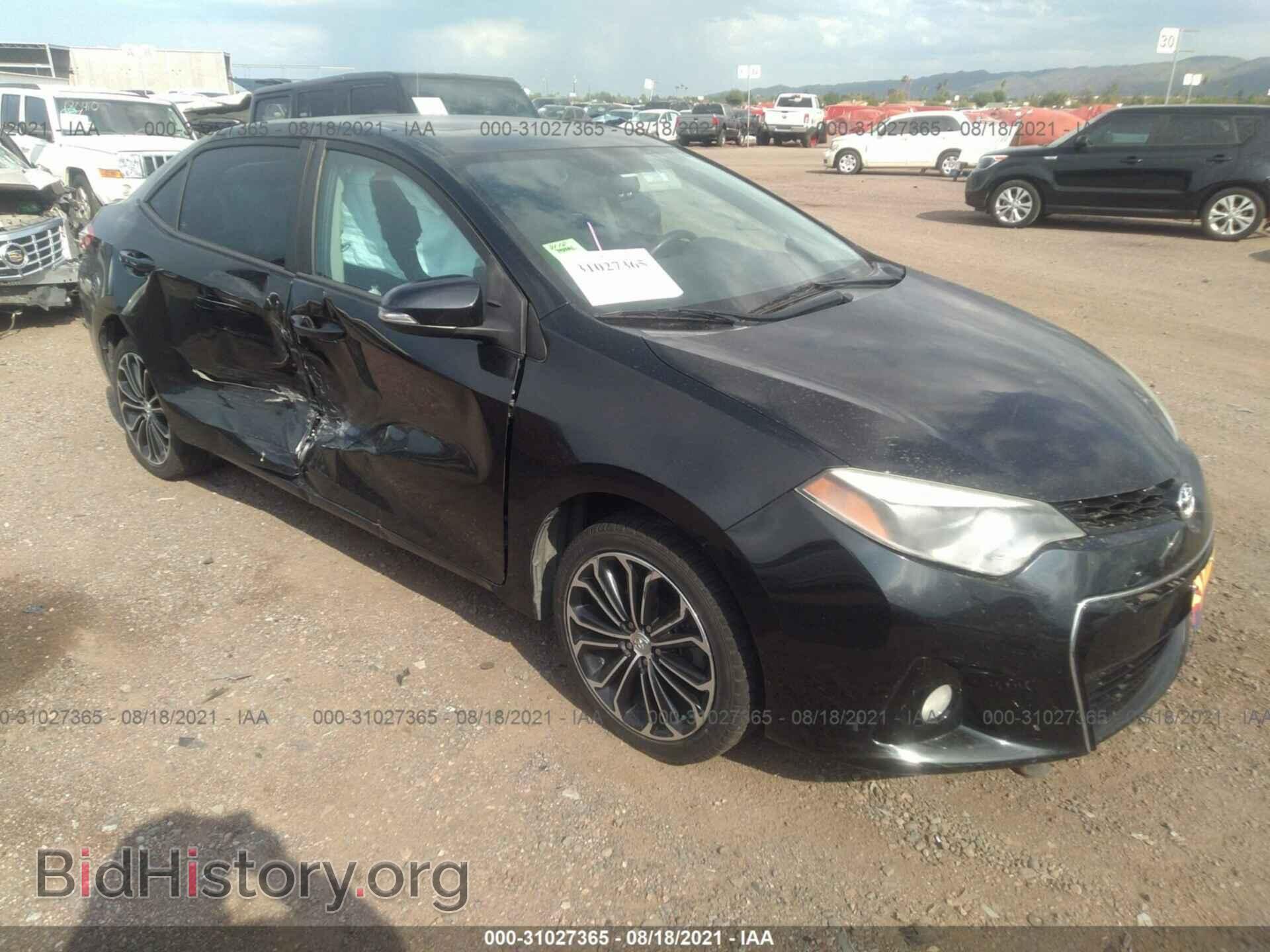 Photo 5YFBURHE8EP095213 - TOYOTA COROLLA 2014