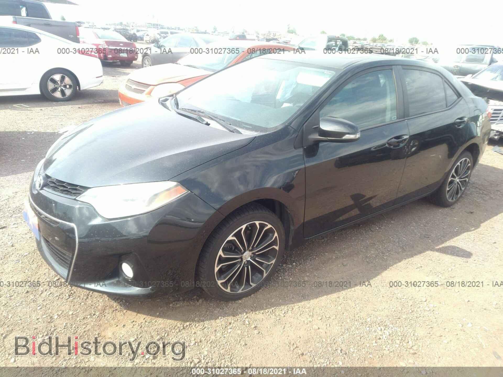 2014 TOYOTA COROLLA - VIN: 5YFBURHE8EP095213 - Фото 2