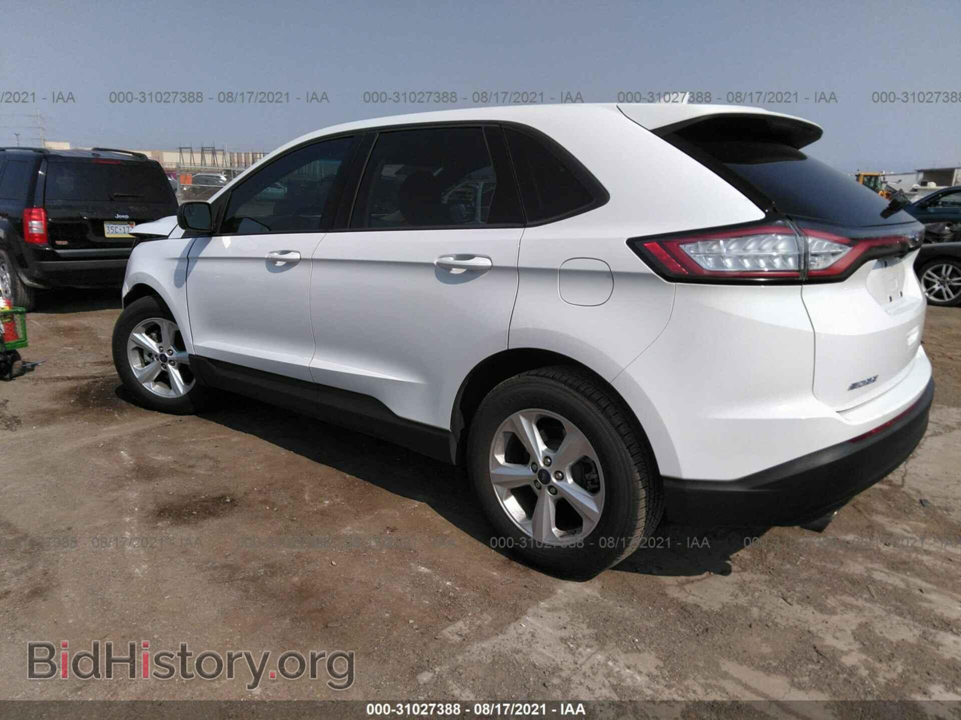 2015 FORD EDGE - VIN: 2FMTK3G97FBC21045 - Фото 3
