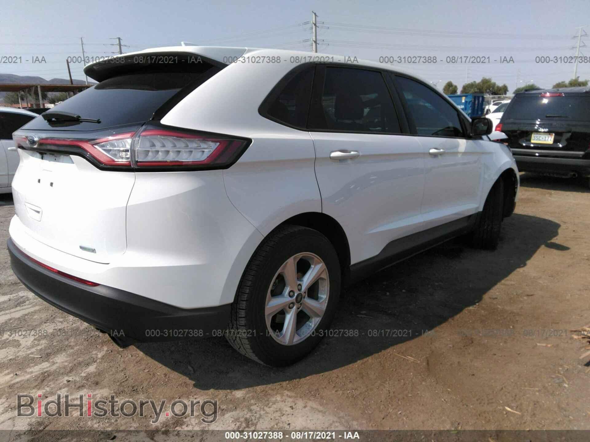 2015 FORD EDGE - VIN: 2FMTK3G97FBC21045 - Фото 4