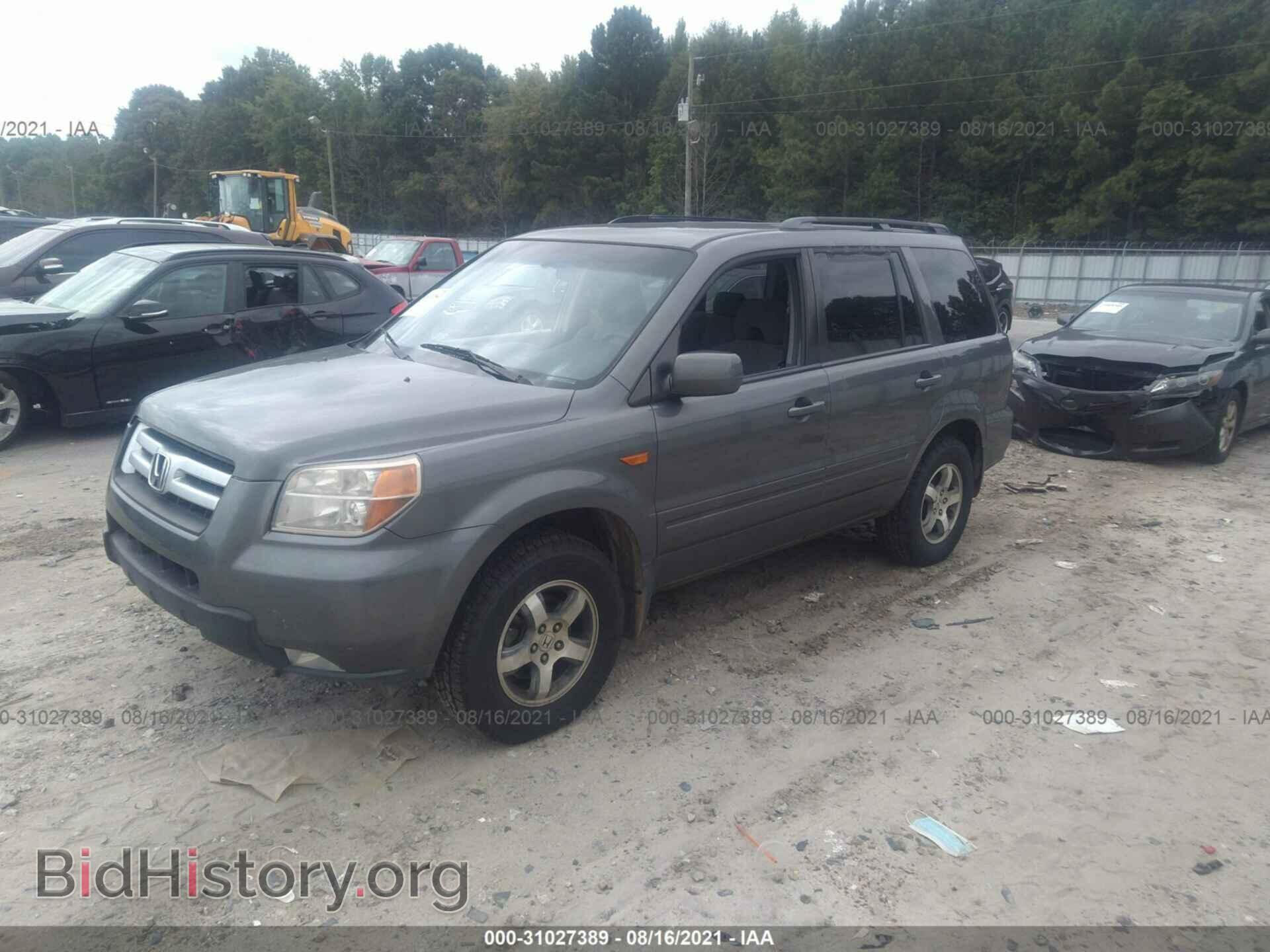 2007 HONDA PILOT - VIN: 5FNYF28417B024744 - Фото 2