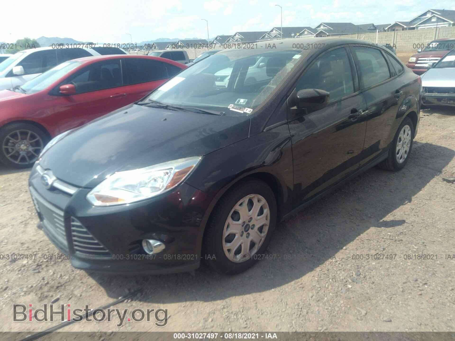 2012 FORD FOCUS - VIN: 1FAHP3F25CL306967 - Фото 2