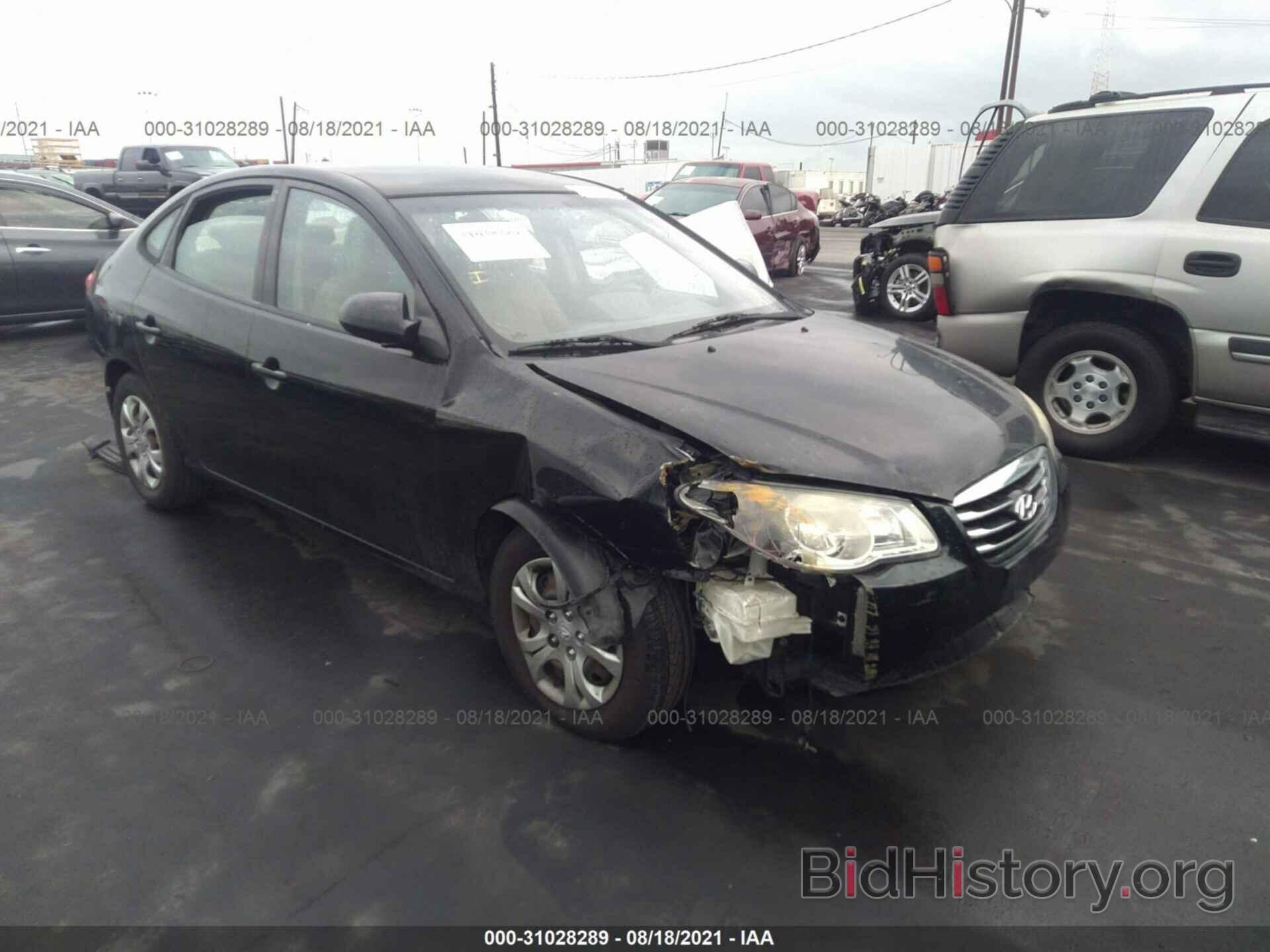 Photo KMHDU4ADXAU179653 - HYUNDAI ELANTRA 2010