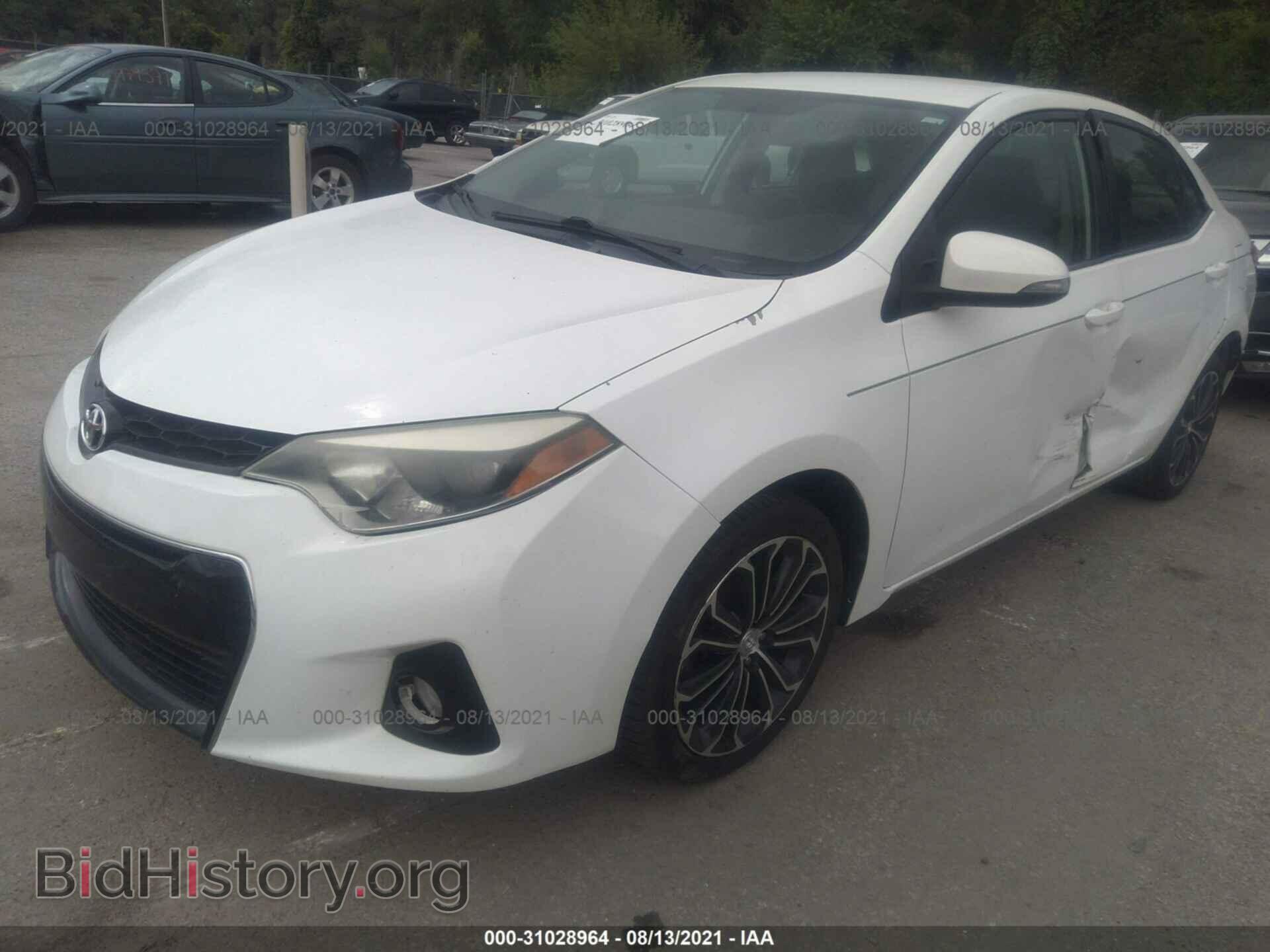 2014 TOYOTA COROLLA - VIN: 5YFBURHE2EP062644 - Фото 2