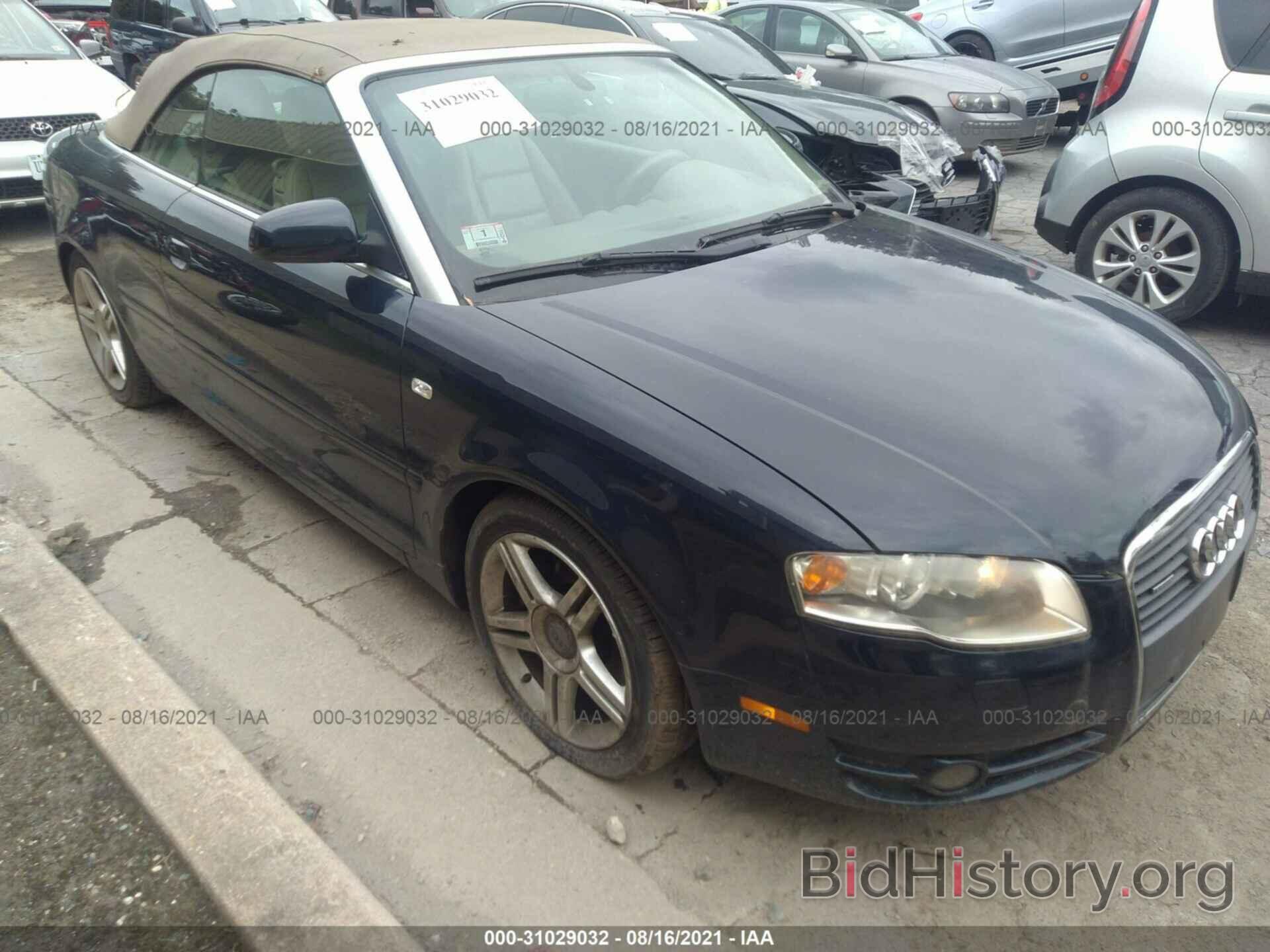 Photo WAUDF48HX7K021600 - AUDI A4 2007