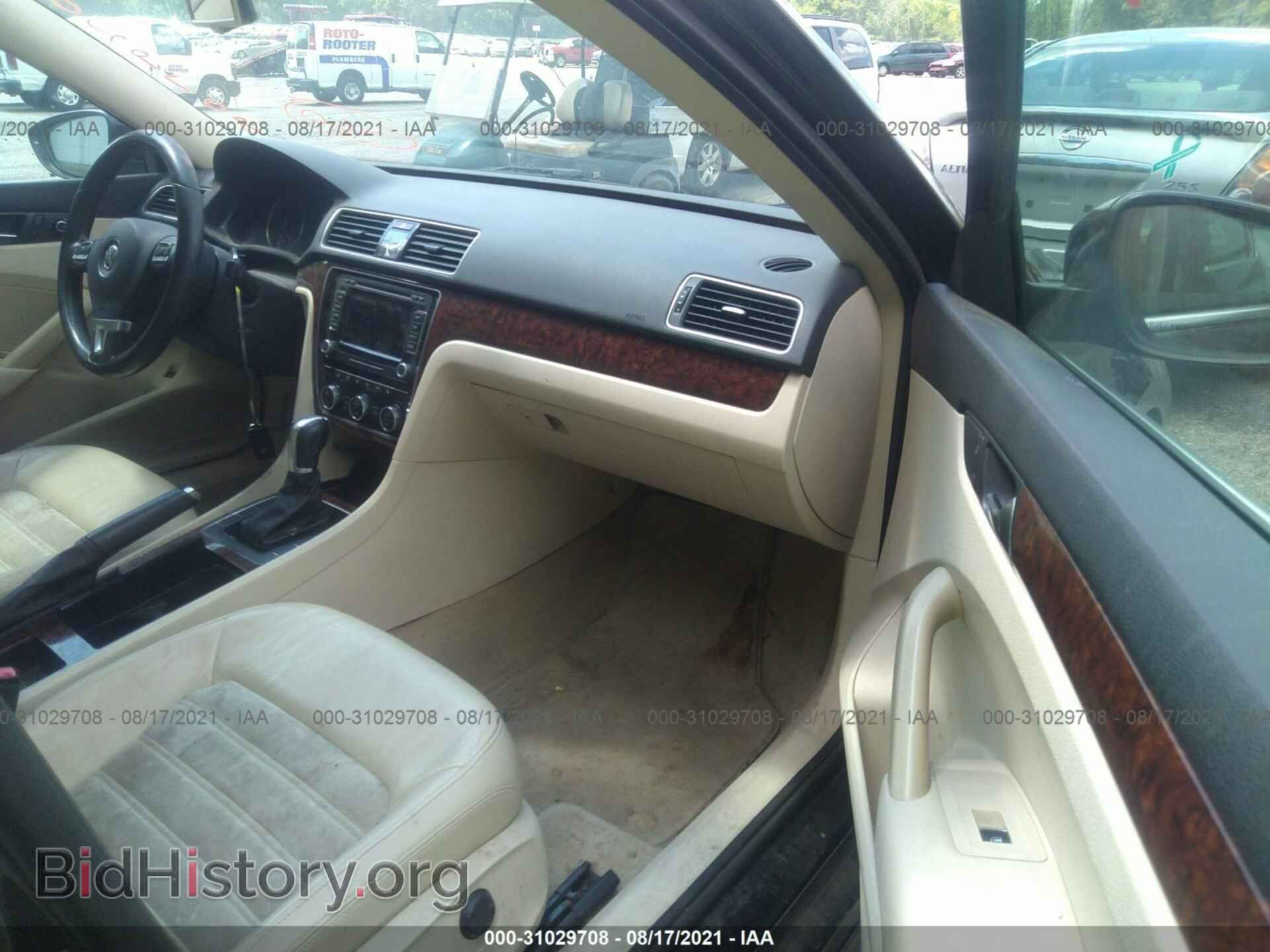 2012 VOLKSWAGEN PASSAT - VIN: 1VWCN7A3XCC001978 - Фото 5