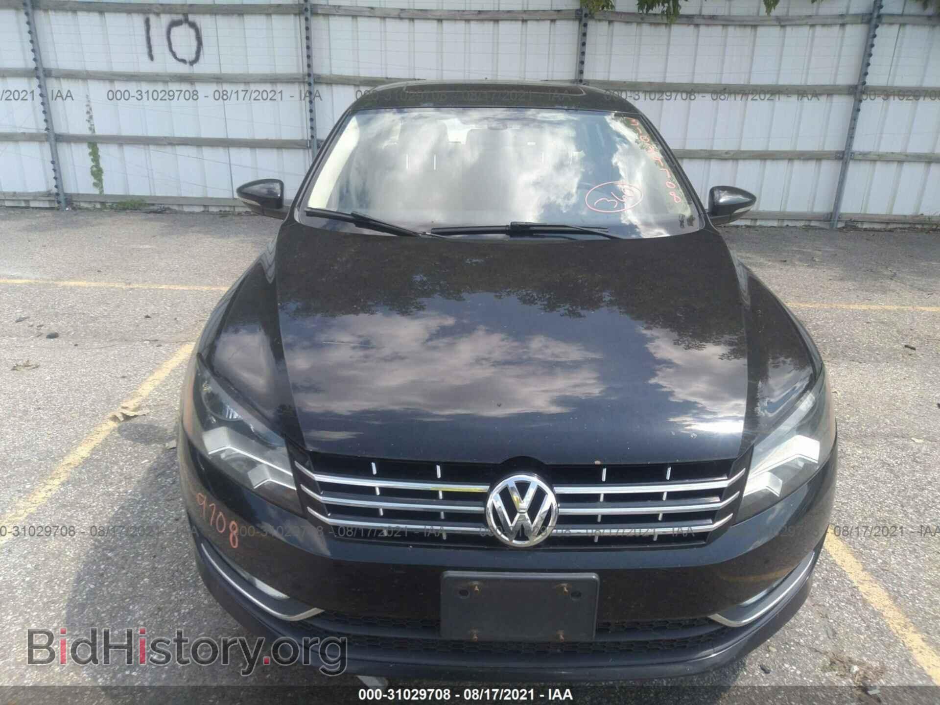 2012 VOLKSWAGEN PASSAT - VIN: 1VWCN7A3XCC001978 - Фото 6