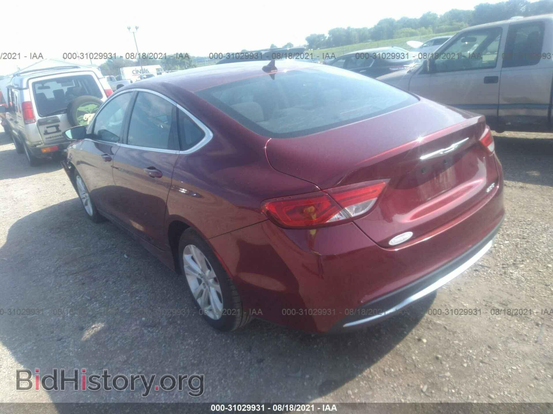 2015 CHRYSLER 200 - VIN: 1C3CCCAB0FN643664 - Фото 3