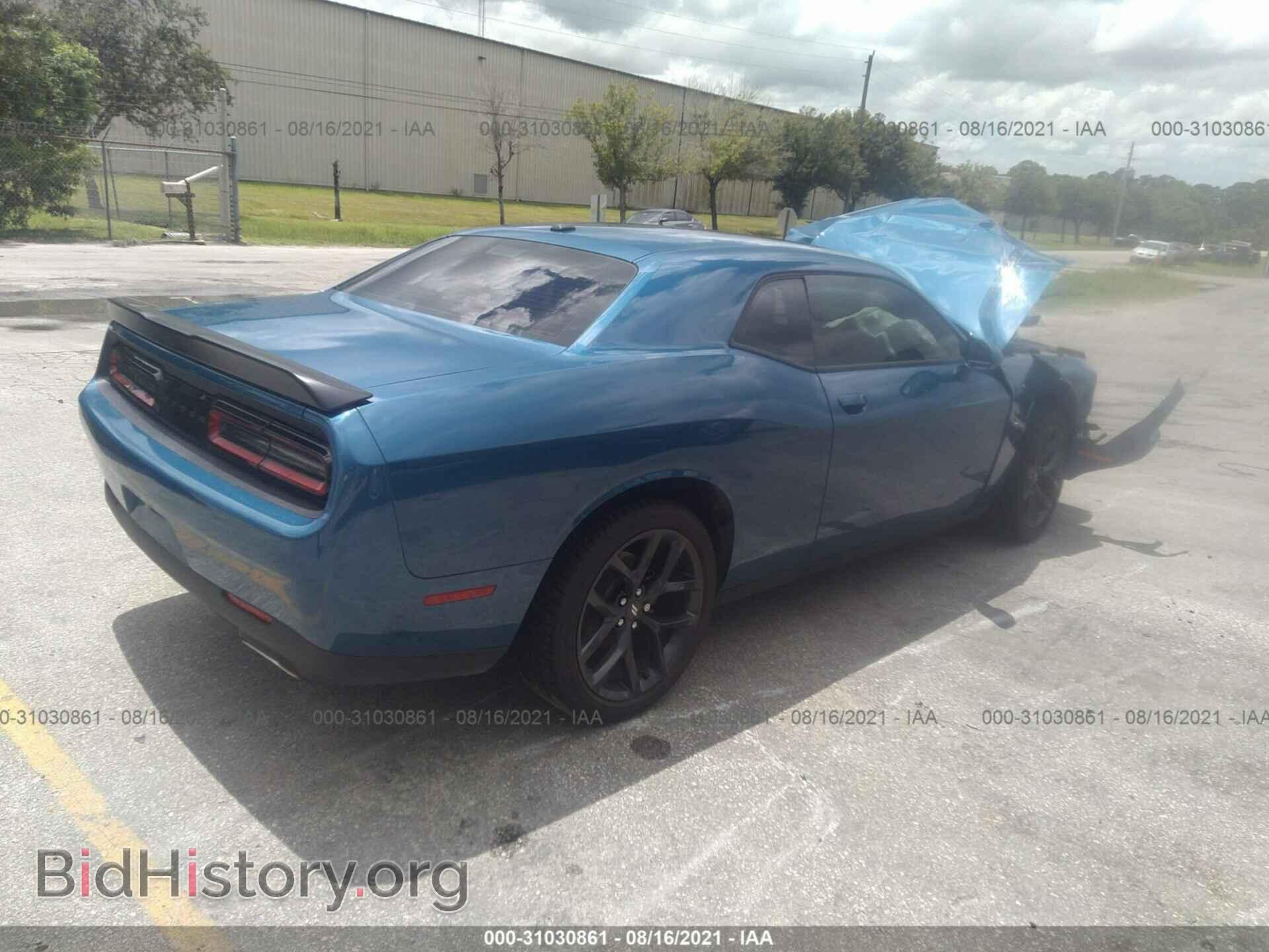 2021 DODGE CHALLENGER - VIN: 2C3CDZAG3MH604407 - Фото 4