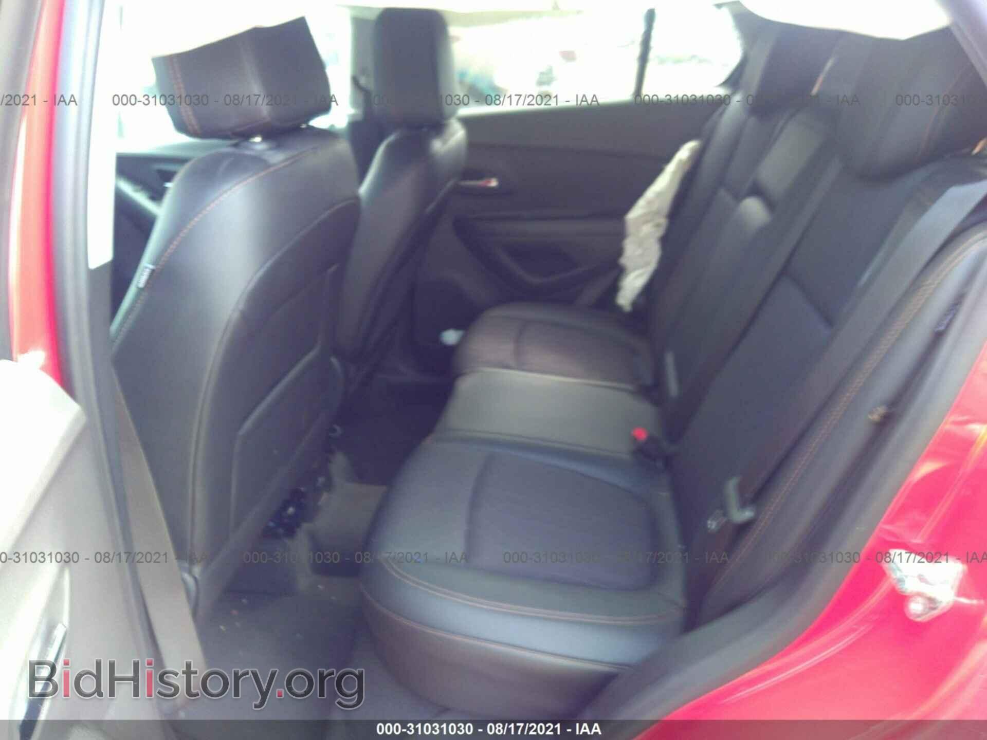 2017 CHEVROLET TRAX - VIN: 3GNCJLSB3HL201505 - Photo 8