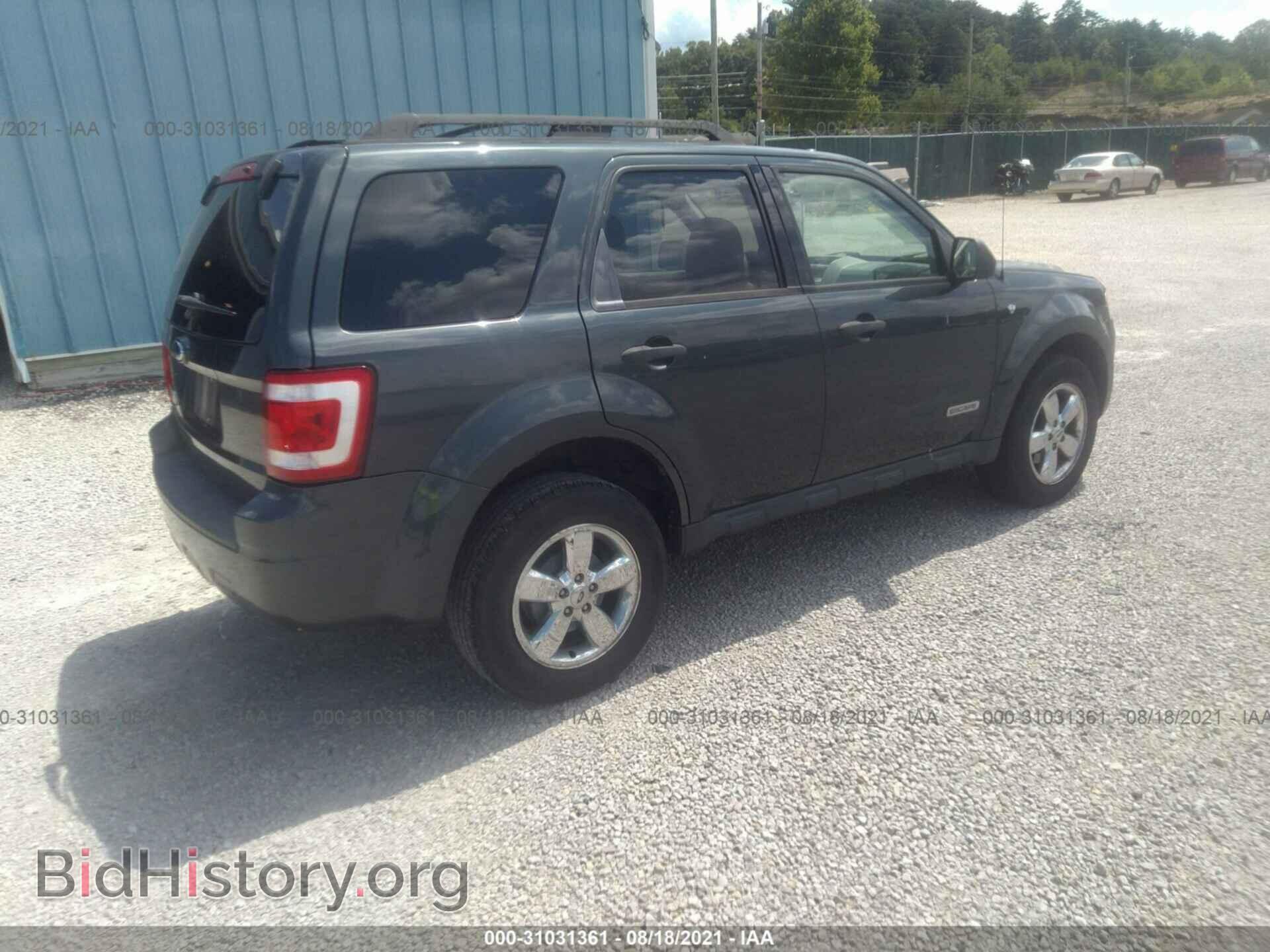 2008 FORD ESCAPE - VIN: 1FMCU03188KC39913 - Фото 4