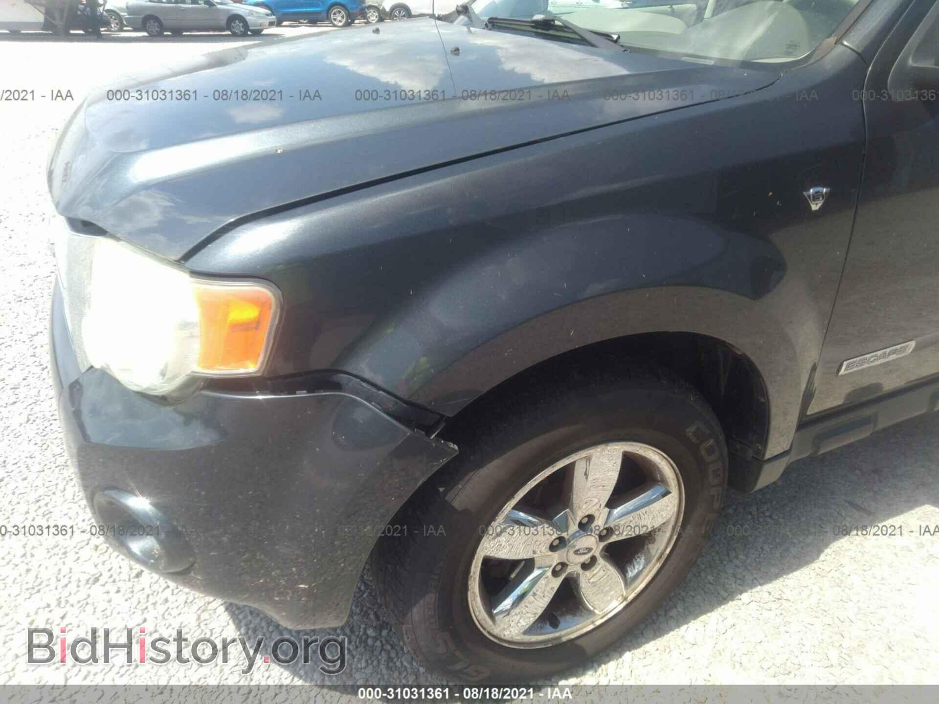 2008 FORD ESCAPE - VIN: 1FMCU03188KC39913 - Фото 6