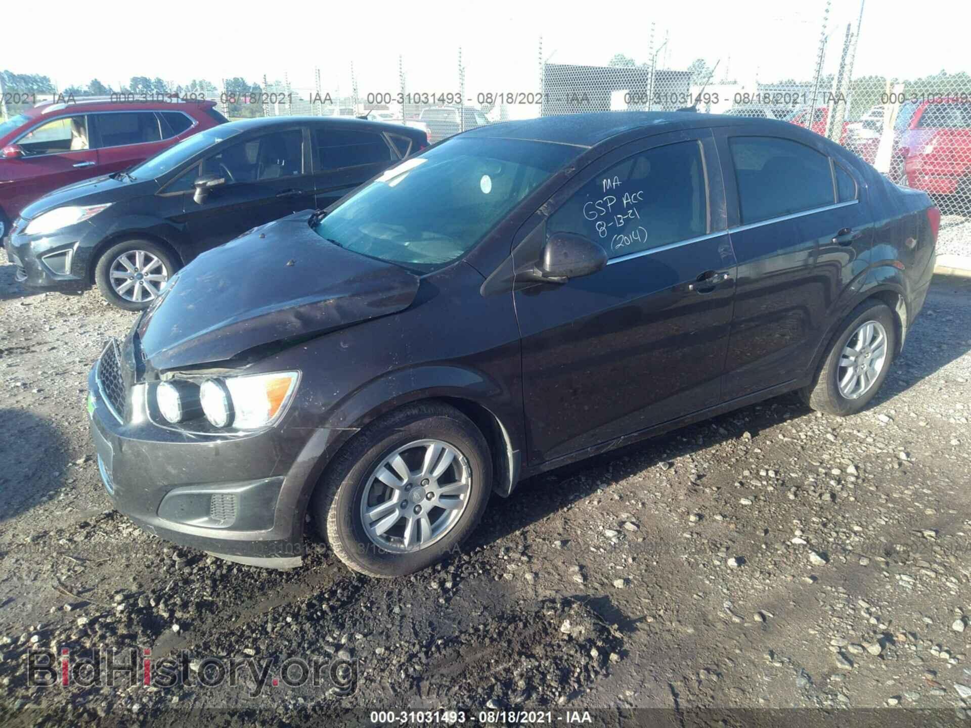2014 CHEVROLET SONIC - VIN: 1G1JC5SH2E4111637 - Фото 2