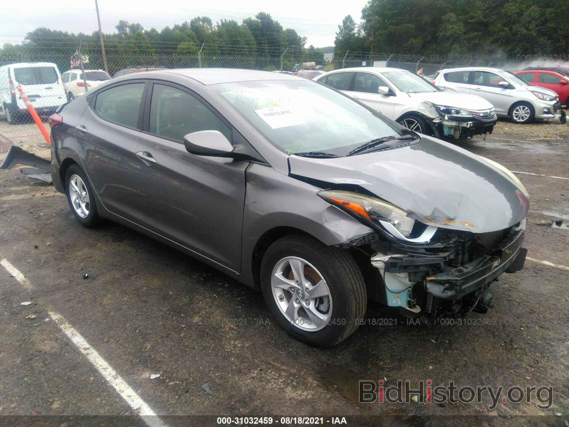 Фотография 5NPDH4AE0EH475217 - HYUNDAI ELANTRA 2014