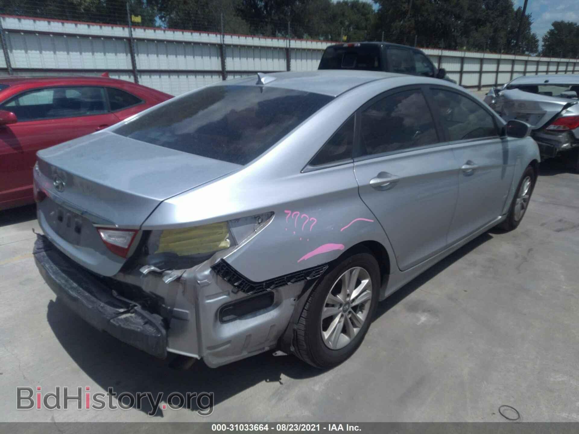 2012 HYUNDAI SONATA - VIN: 5NPEB4AC5CH416360 - Photo 4