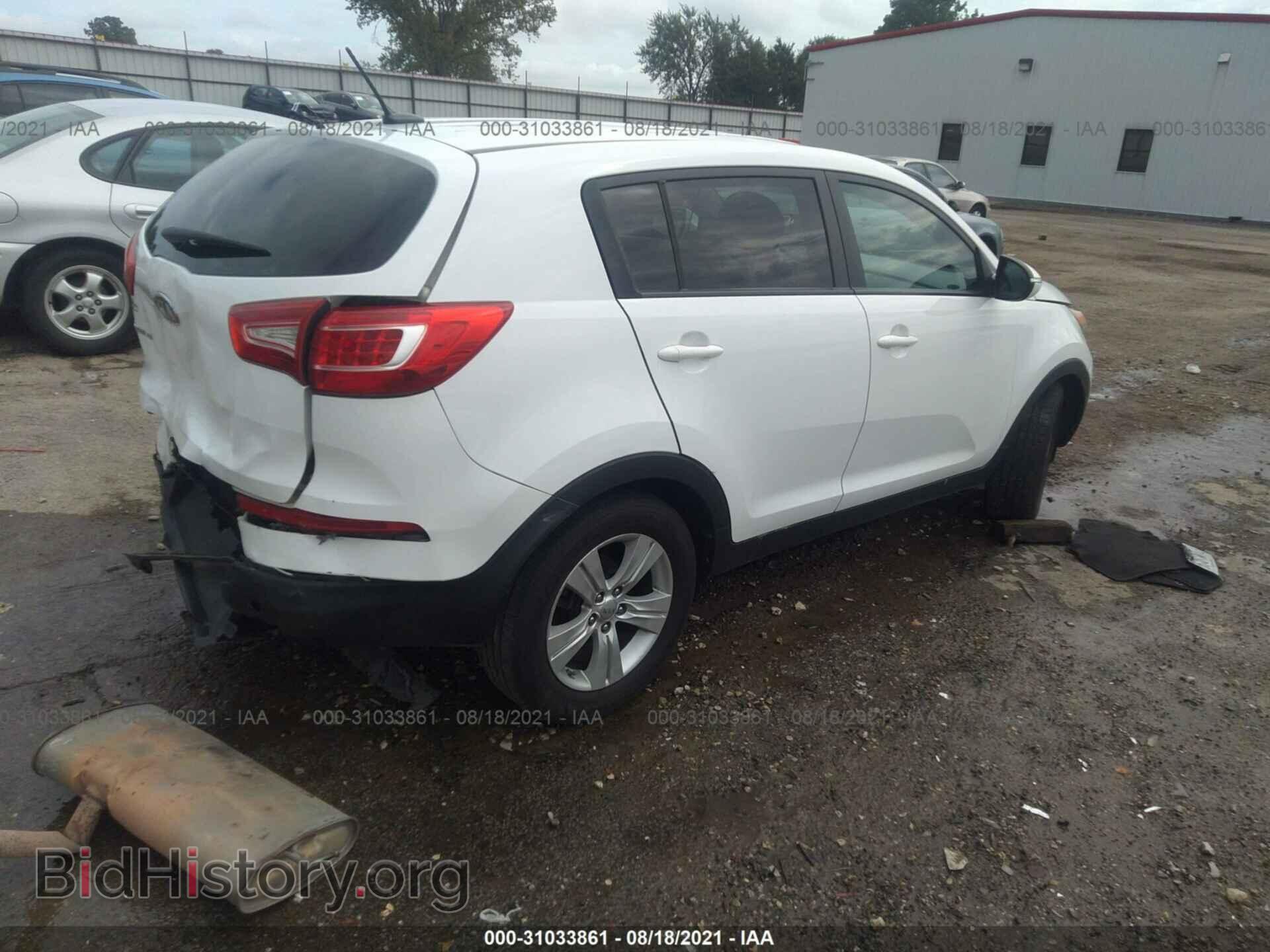 2012 KIA SPORTAGE - VIN: KNDPB3A26C7203593 - Фото 4