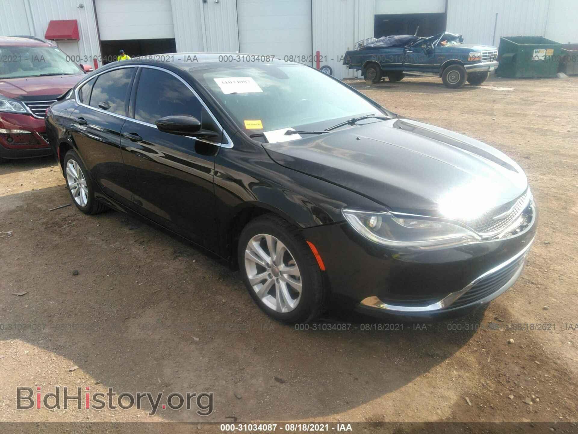 Фотография 1C3CCCAB3FN526757 - CHRYSLER 200 2015