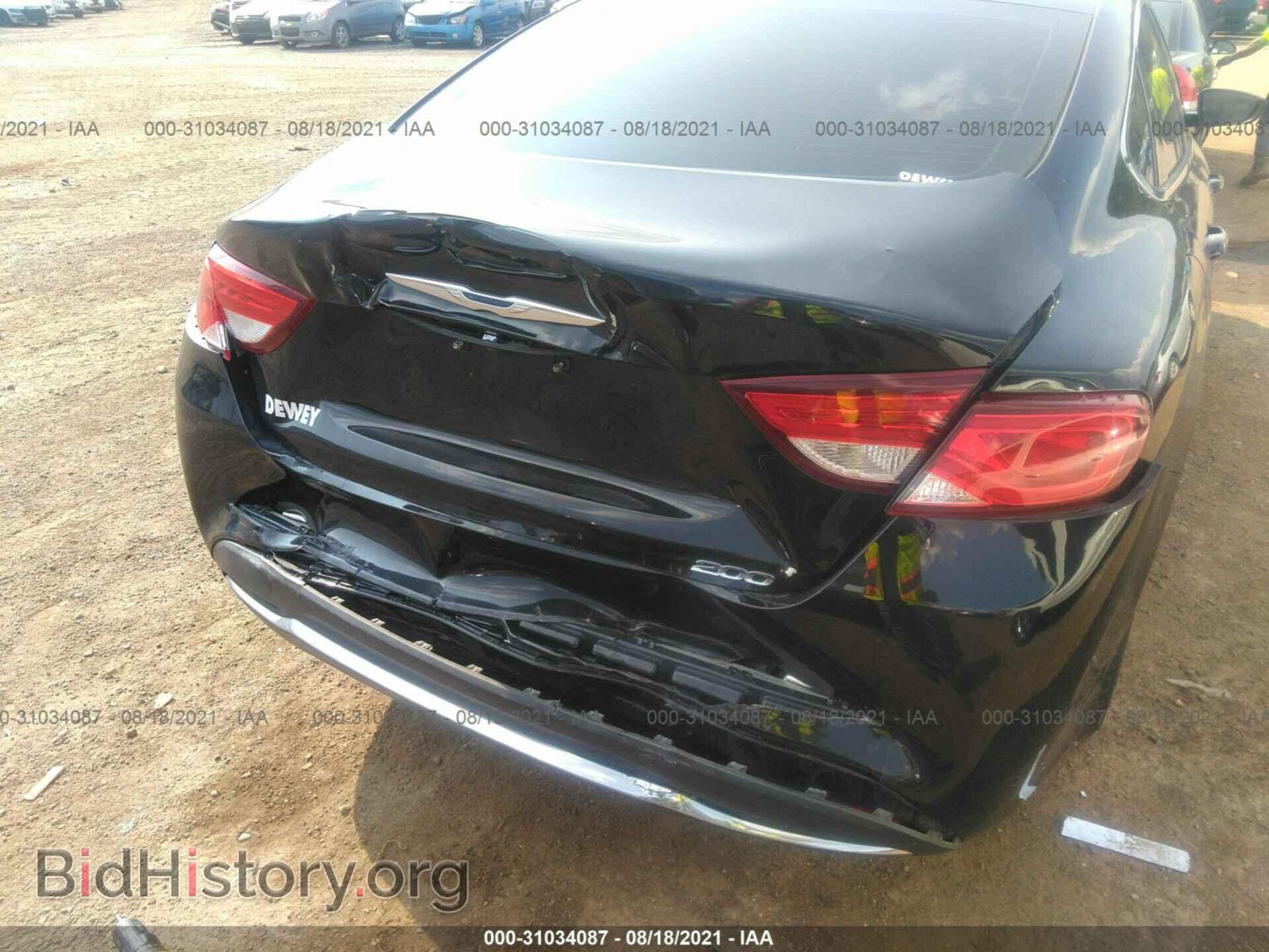 2015 CHRYSLER 200 - VIN: 1C3CCCAB3FN526757 - Фото 6