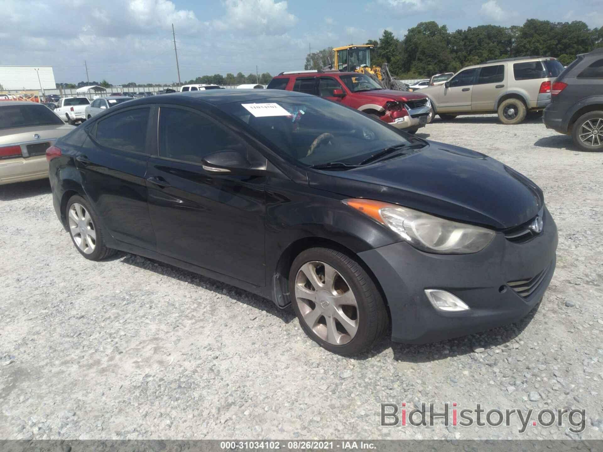 Photo KMHDH4AE8CU432422 - HYUNDAI ELANTRA 2012