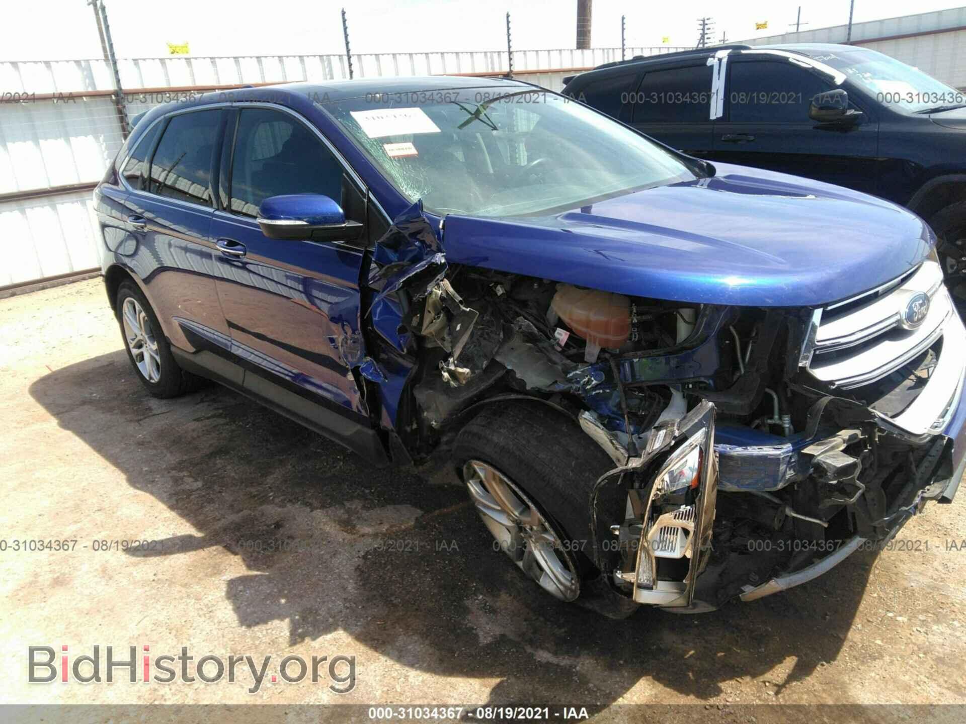 Photo 2FMPK3K89FBB74200 - FORD EDGE 2015