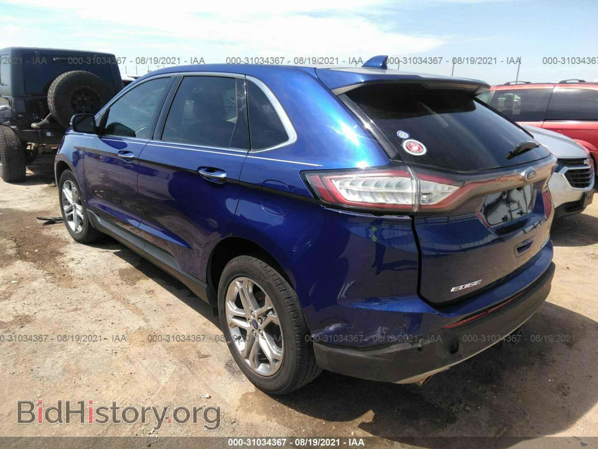 2015 FORD EDGE - VIN: 2FMPK3K89FBB74200 - Photo 3
