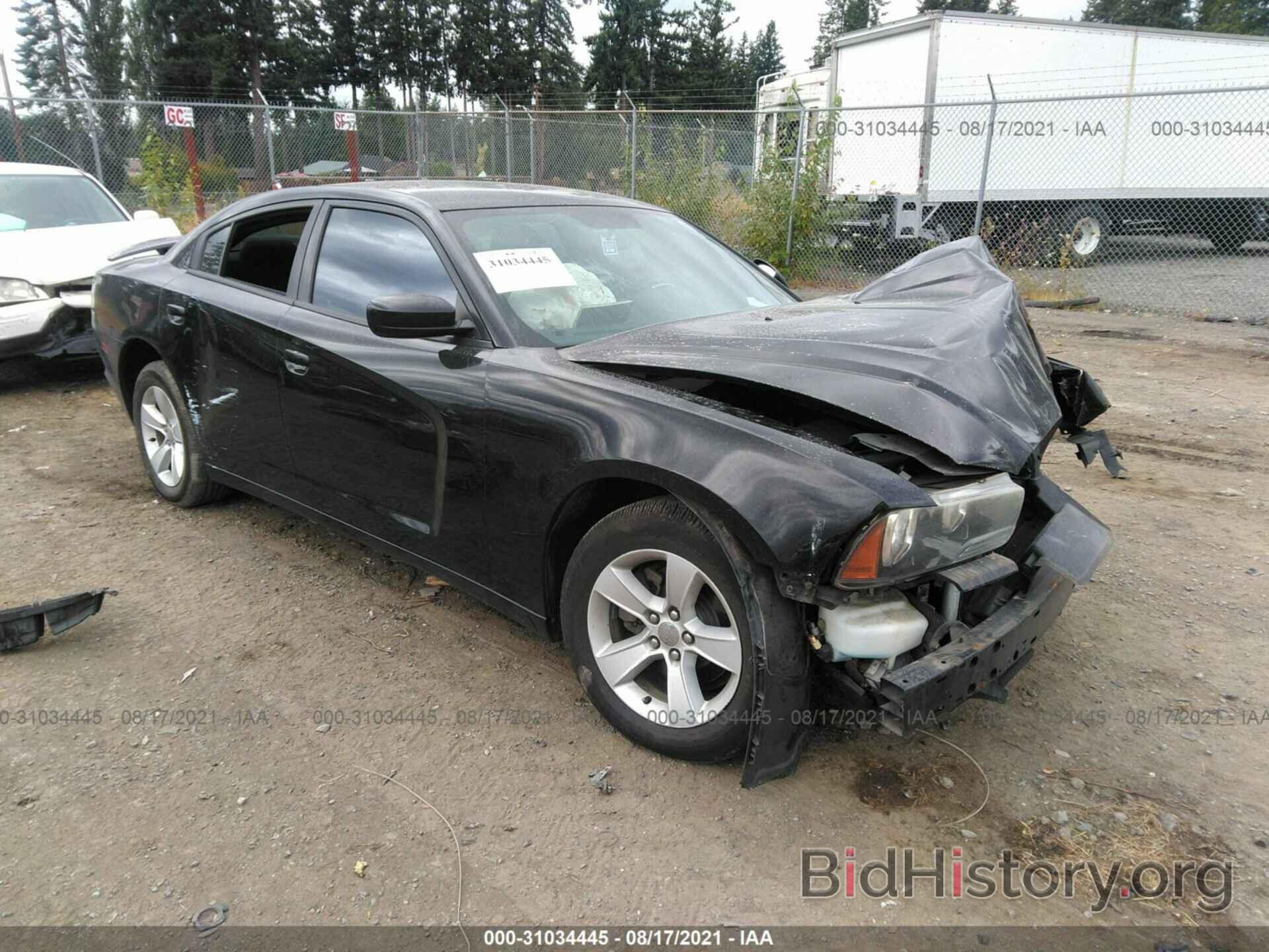 Photo 2C3CDXBG2CH297944 - DODGE CHARGER 2012