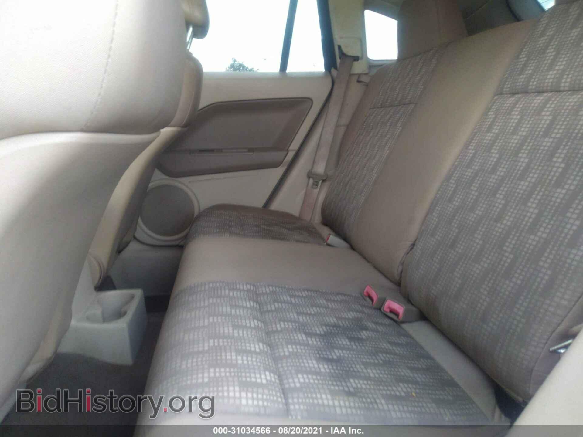 2008 DODGE CALIBER - VIN: 1B3HB28B18D747269 - Фото 8