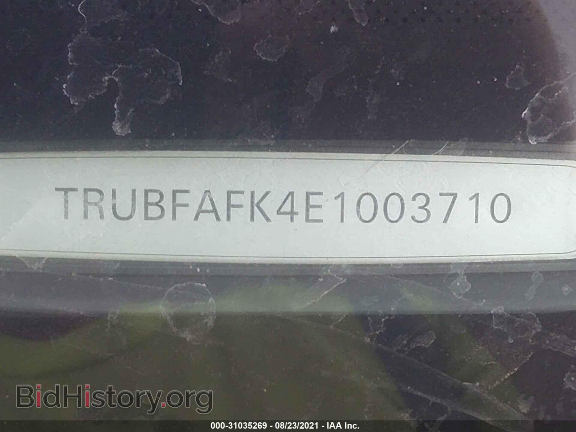 2014 AUDI TT - VIN: TRUBFAFK4E1003710 - Фото 9