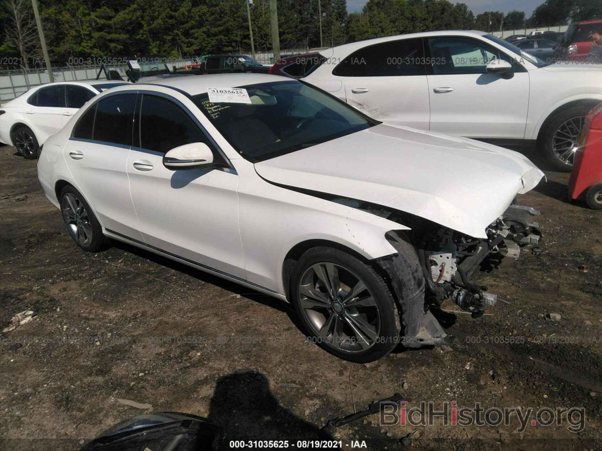 Photo 55SWF4JB2GU162819 - MERCEDES-BENZ C-CLASS 2016