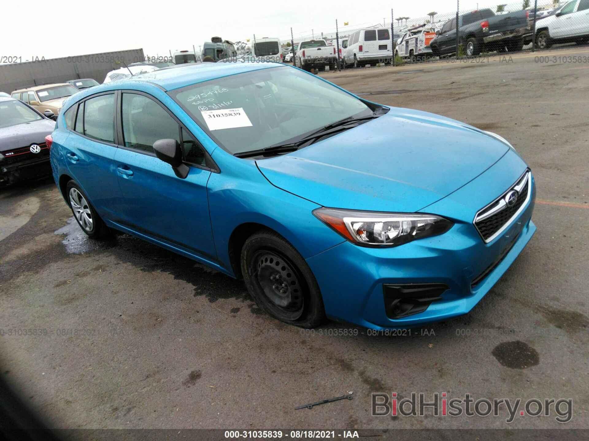 Photo 4S3GTAA65K3714996 - SUBARU IMPREZA 2019