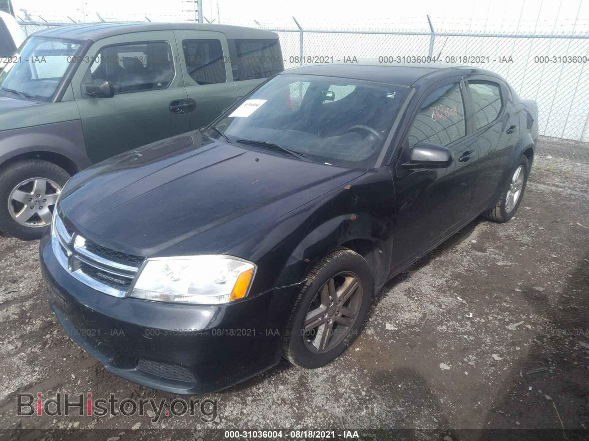 2011 DODGE AVENGER - VIN: 1B3BD1FBXBN519012 - Фото 2
