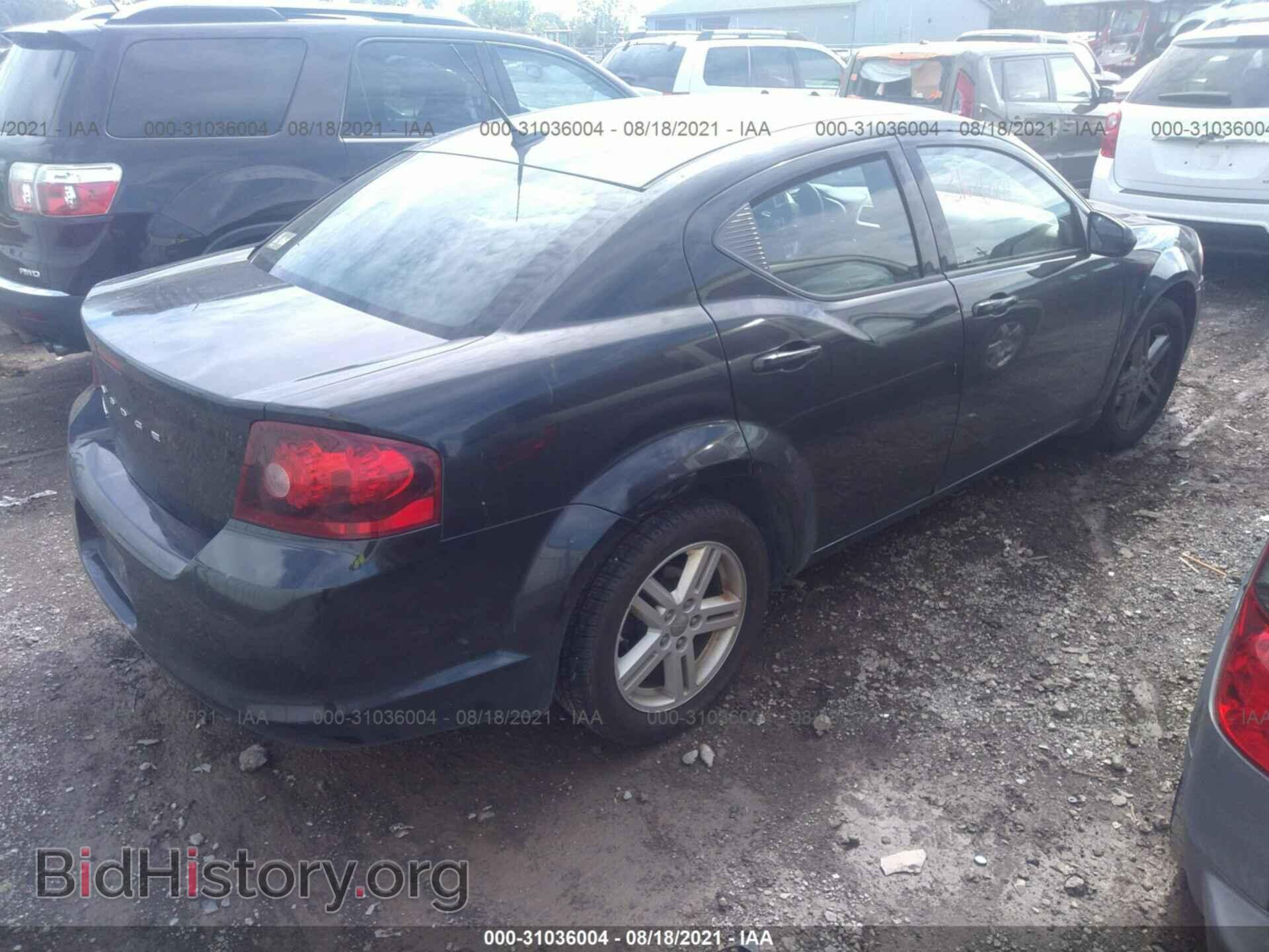 2011 DODGE AVENGER - VIN: 1B3BD1FBXBN519012 - Фото 4