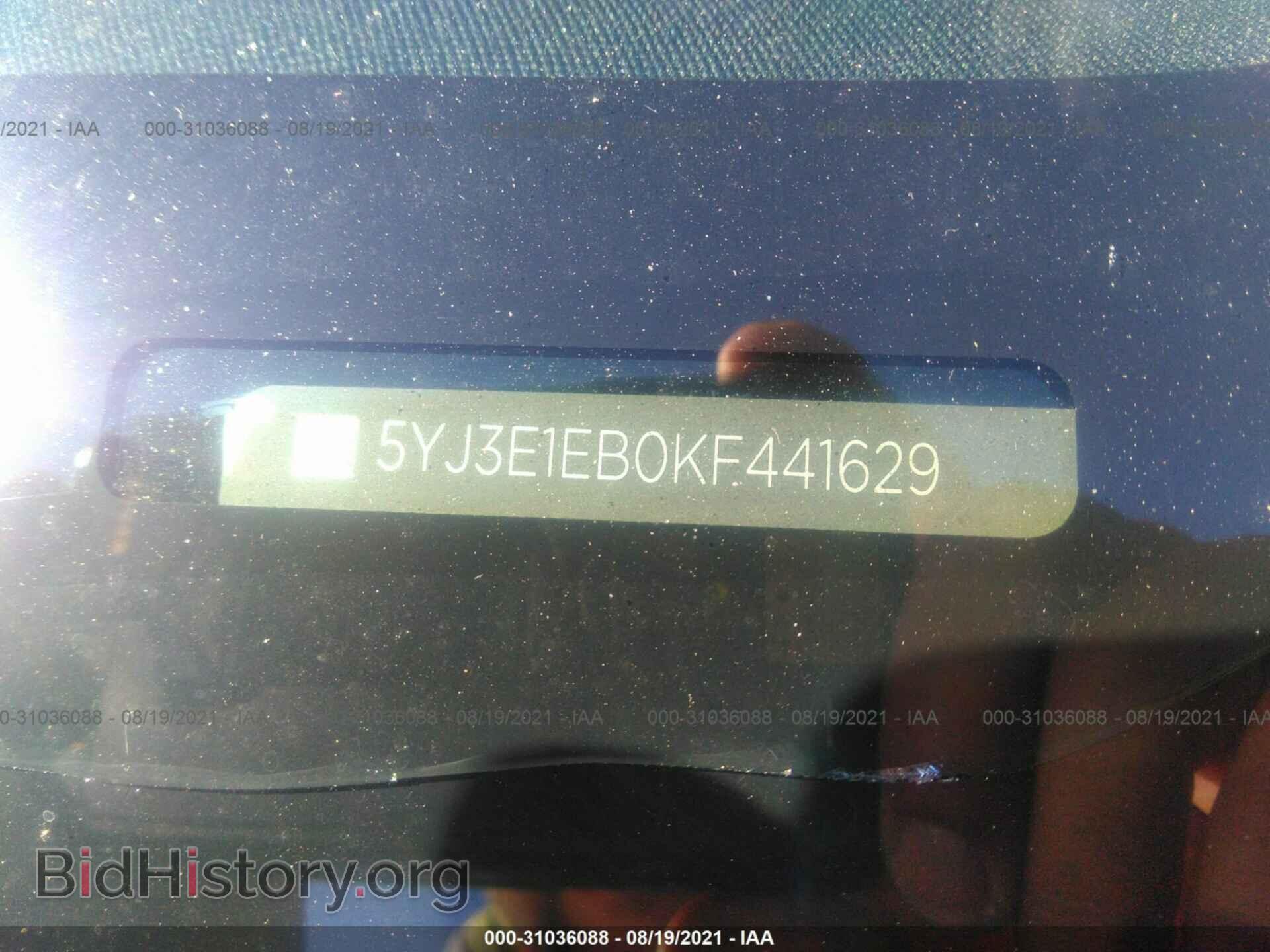 2019 TESLA MODEL 3 - VIN: 5YJ3E1EB0KF441629 - Фото 9