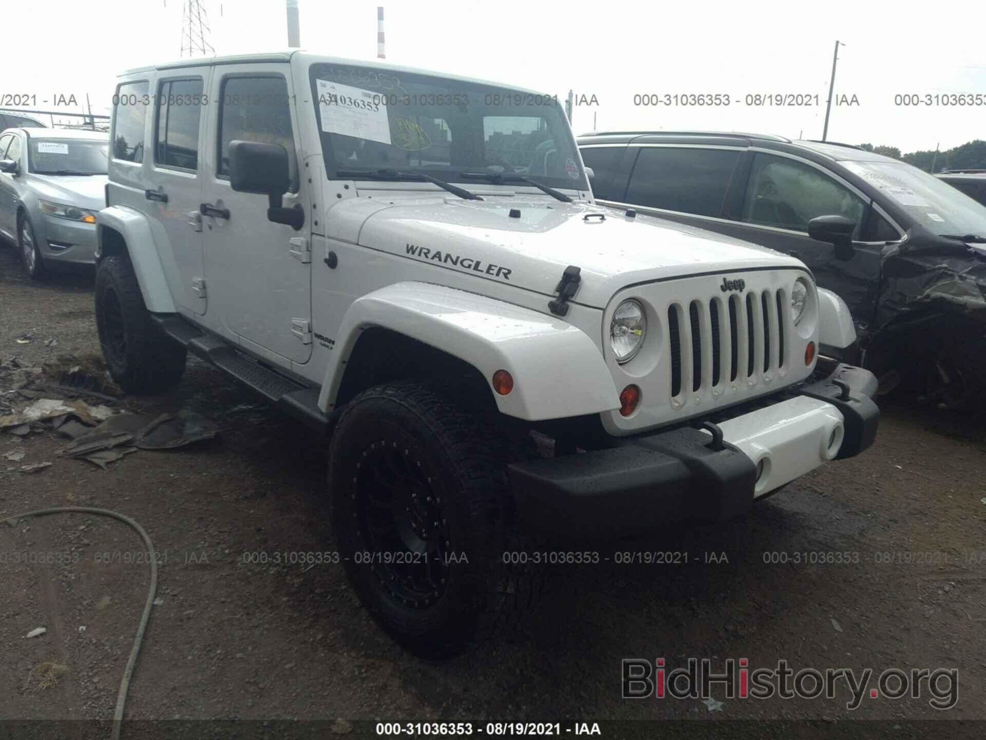 Photo 1C4HJWEG3CL267421 - JEEP WRANGLER UNLIMITED 2012