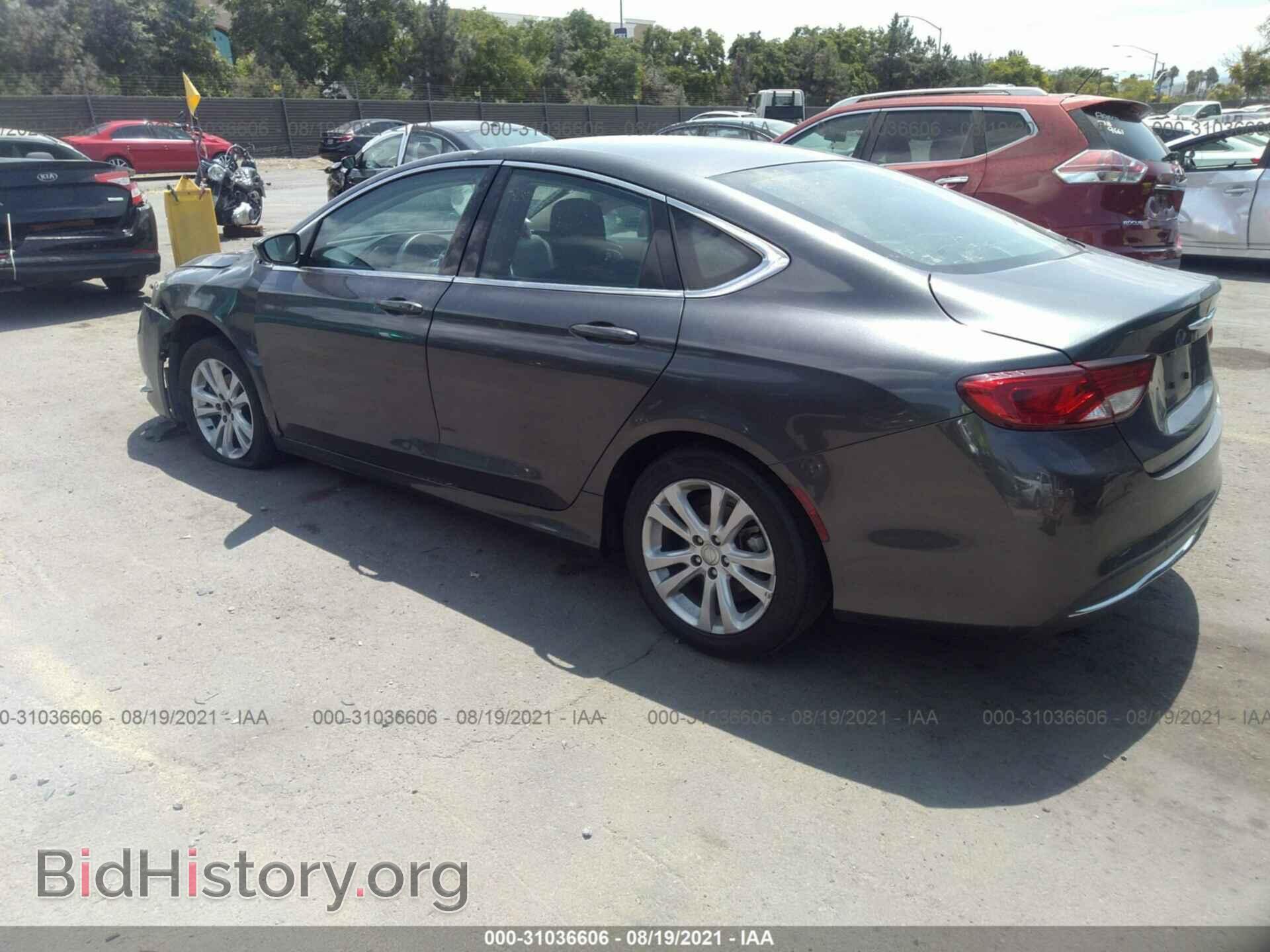 2016 CHRYSLER 200 - VIN: 1C3CCCAB3GN163748 - Фото 3