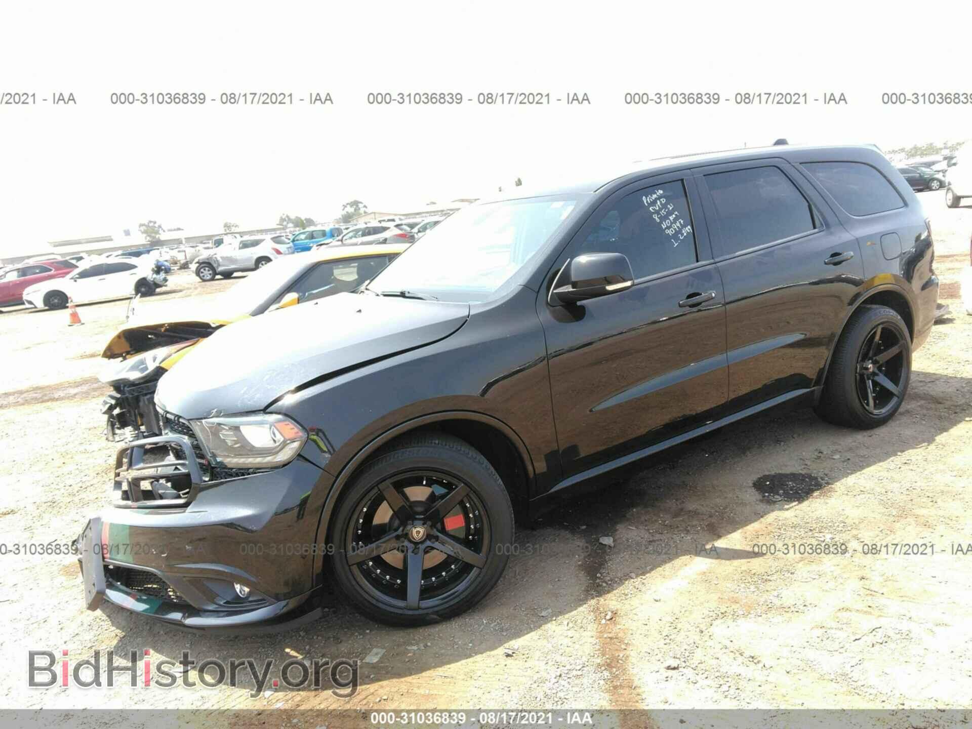 2015 DODGE DURANGO - VIN: 1C4SDHCT5FC801189 - Фото 2
