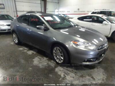 2013 Dodge DART Limited, серый — VIN 1C3CDFCA5DD714279, IAAI